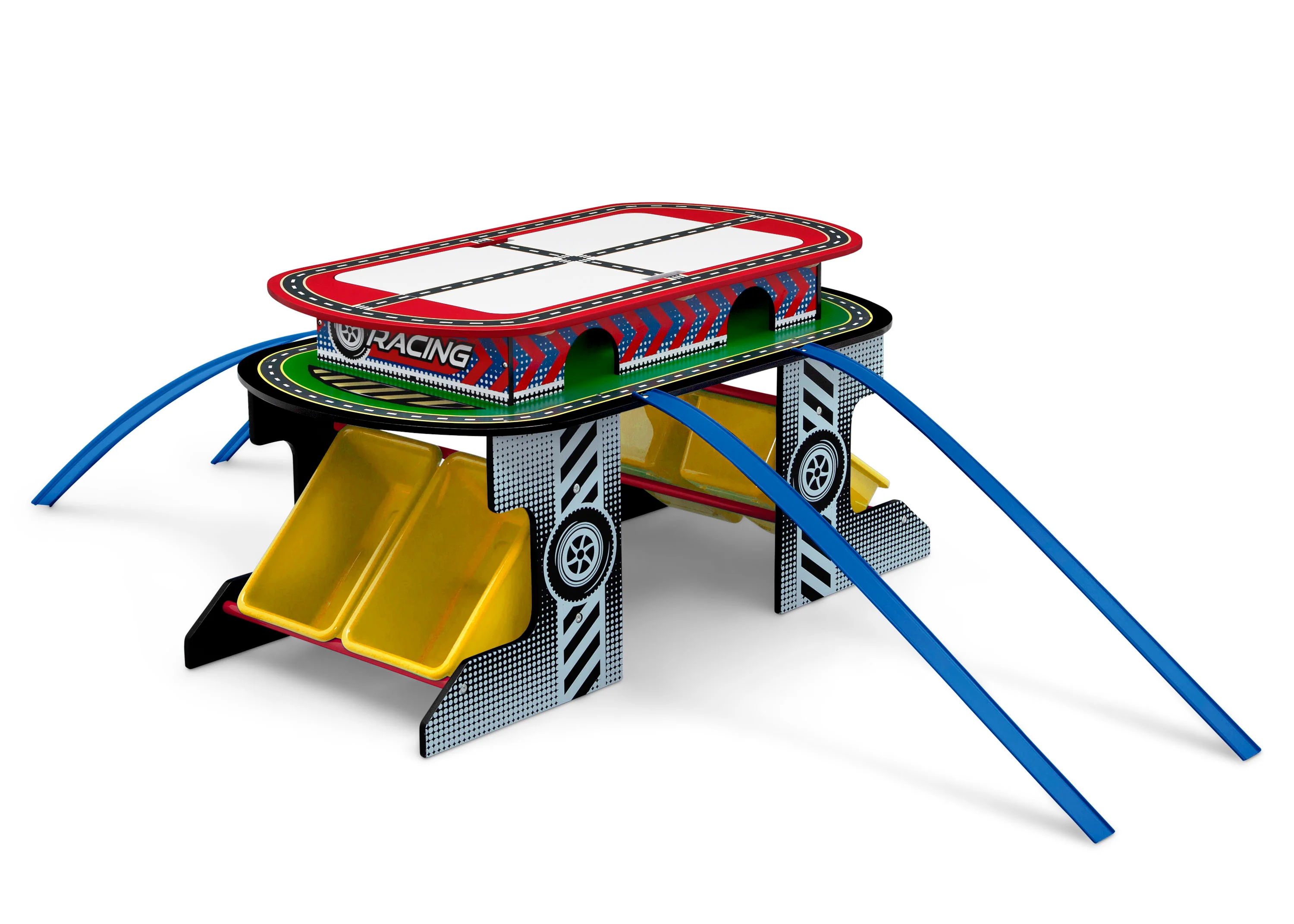 Race Track Toy and Activity Play Table for Kids - Image 4