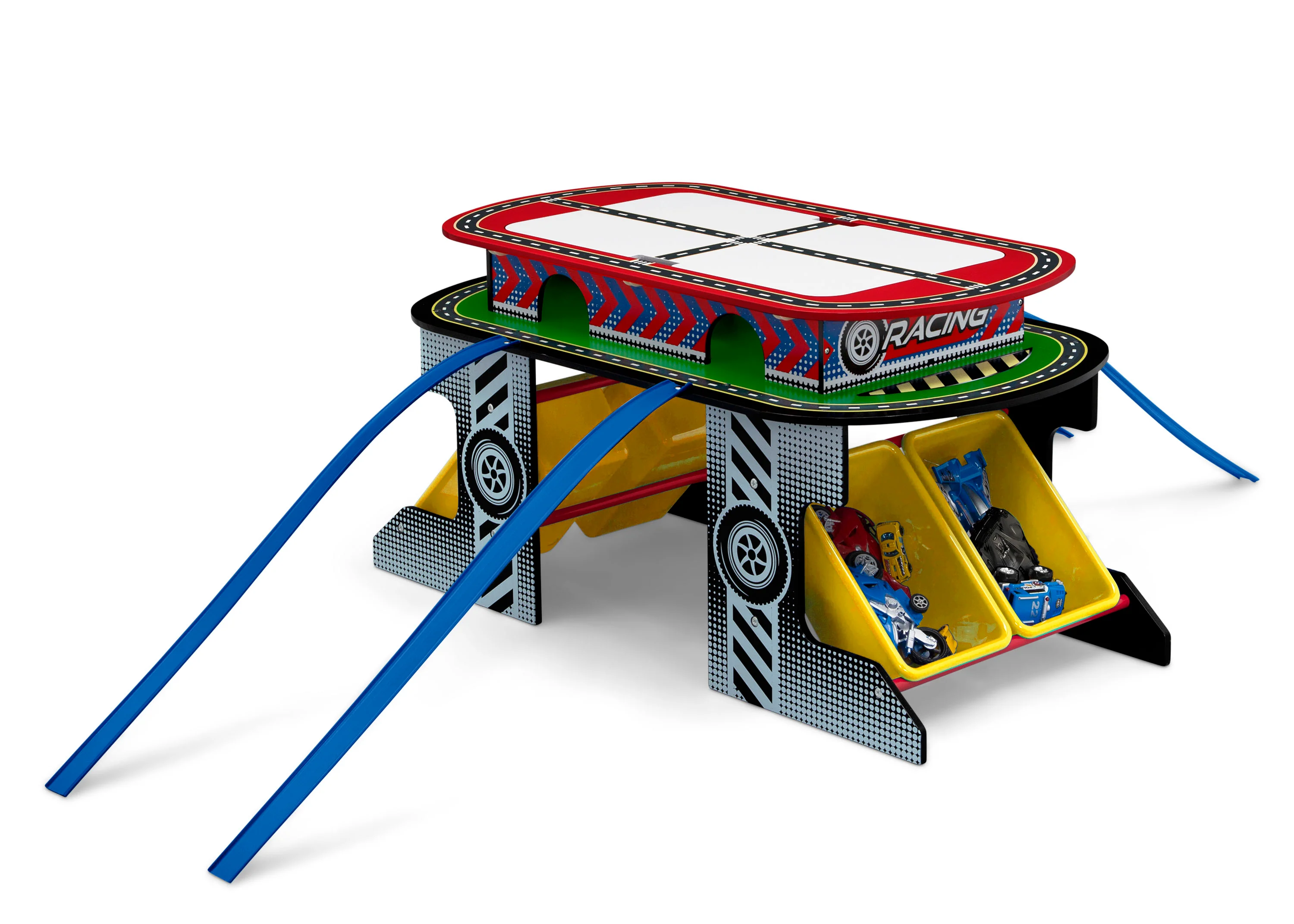 Race Track Toy and Activity Play Table for Kids - Image 7