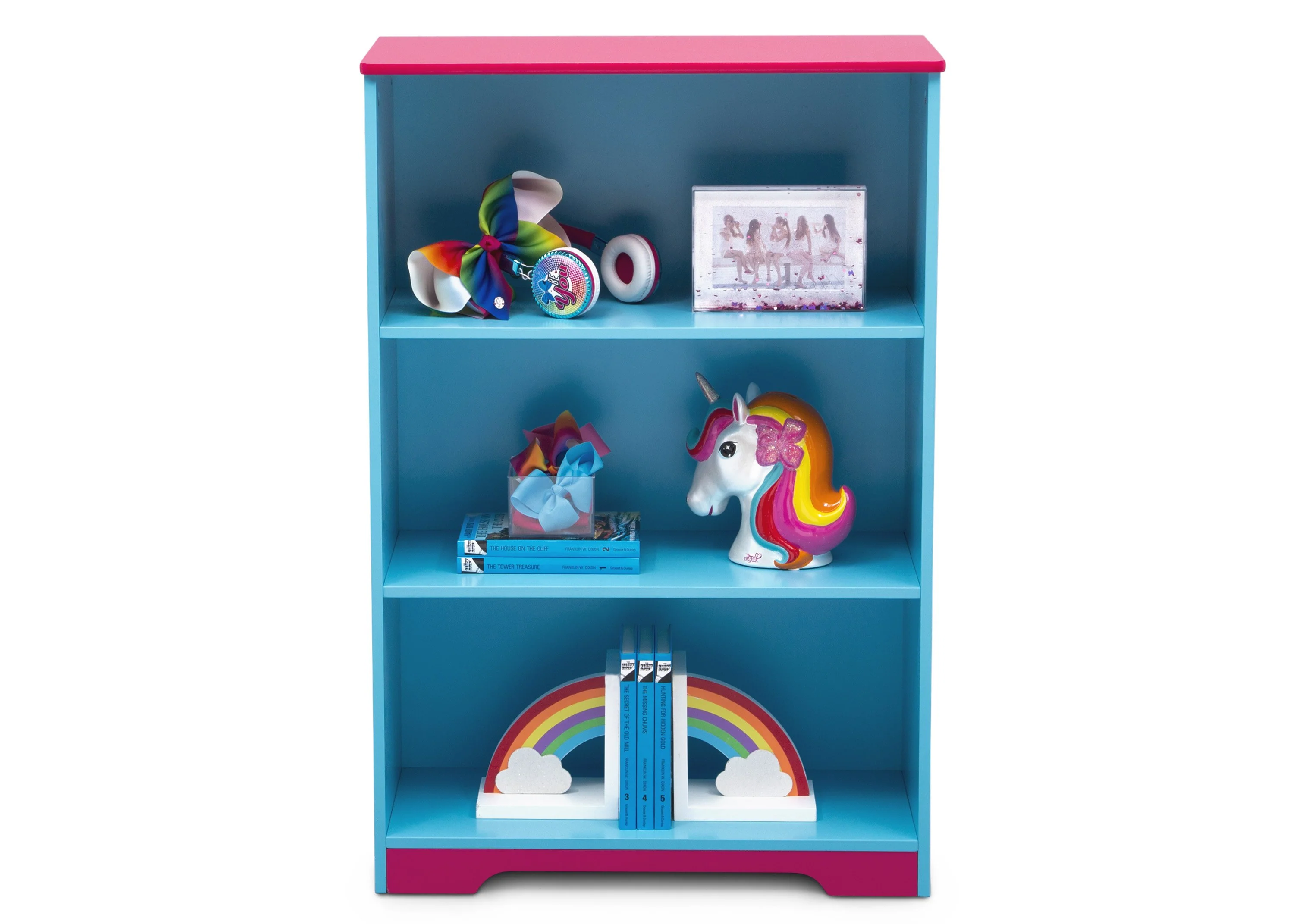 Rainbow & Unicorn Deluxe 3-Shelf Bookcase - Image 3