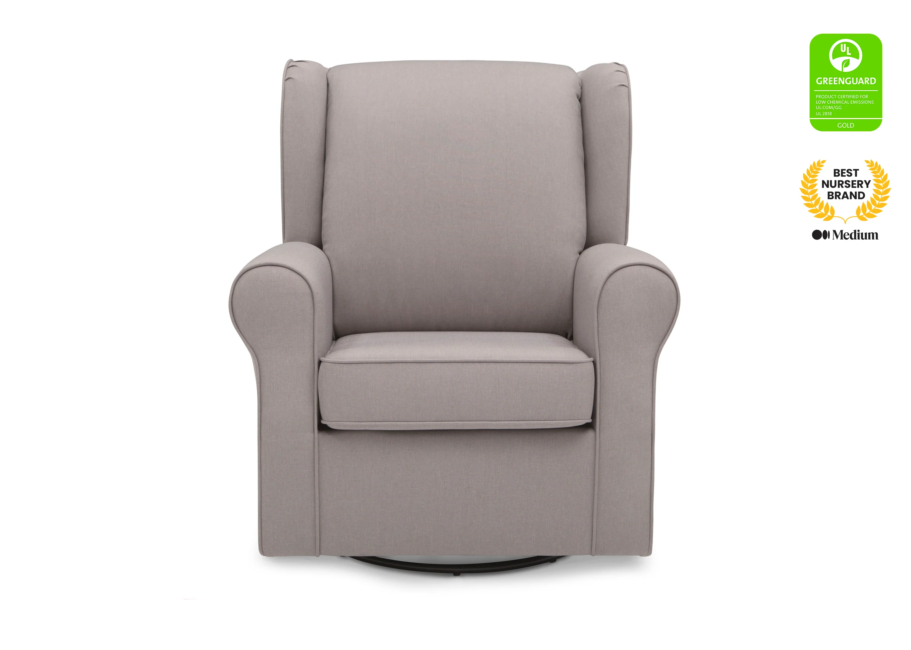 Reston Nursery Glider Swivel Rocker Chair - Image 3