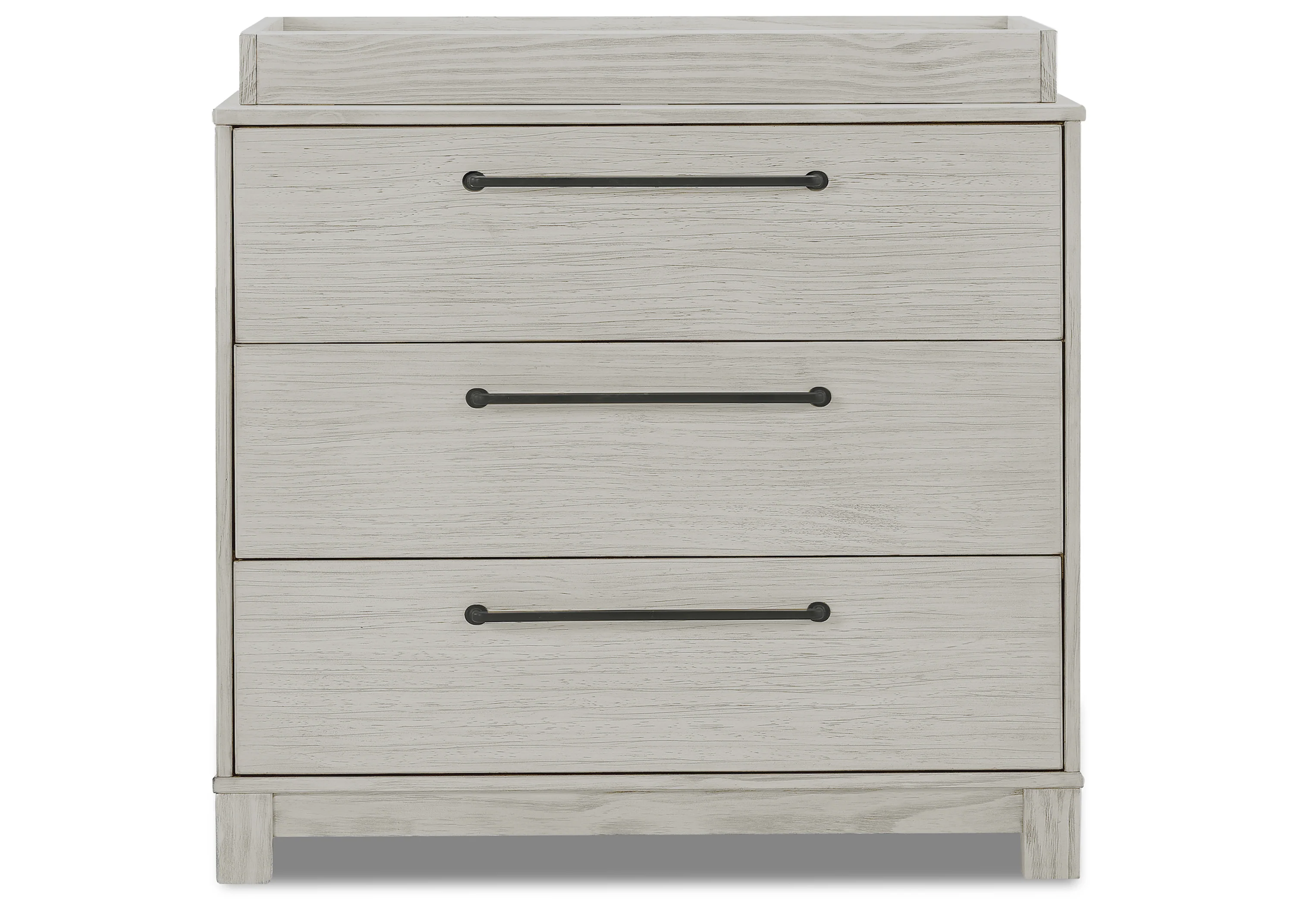 Rustic 3 Drawer Dresser with Interlocking Drawers - Image 7