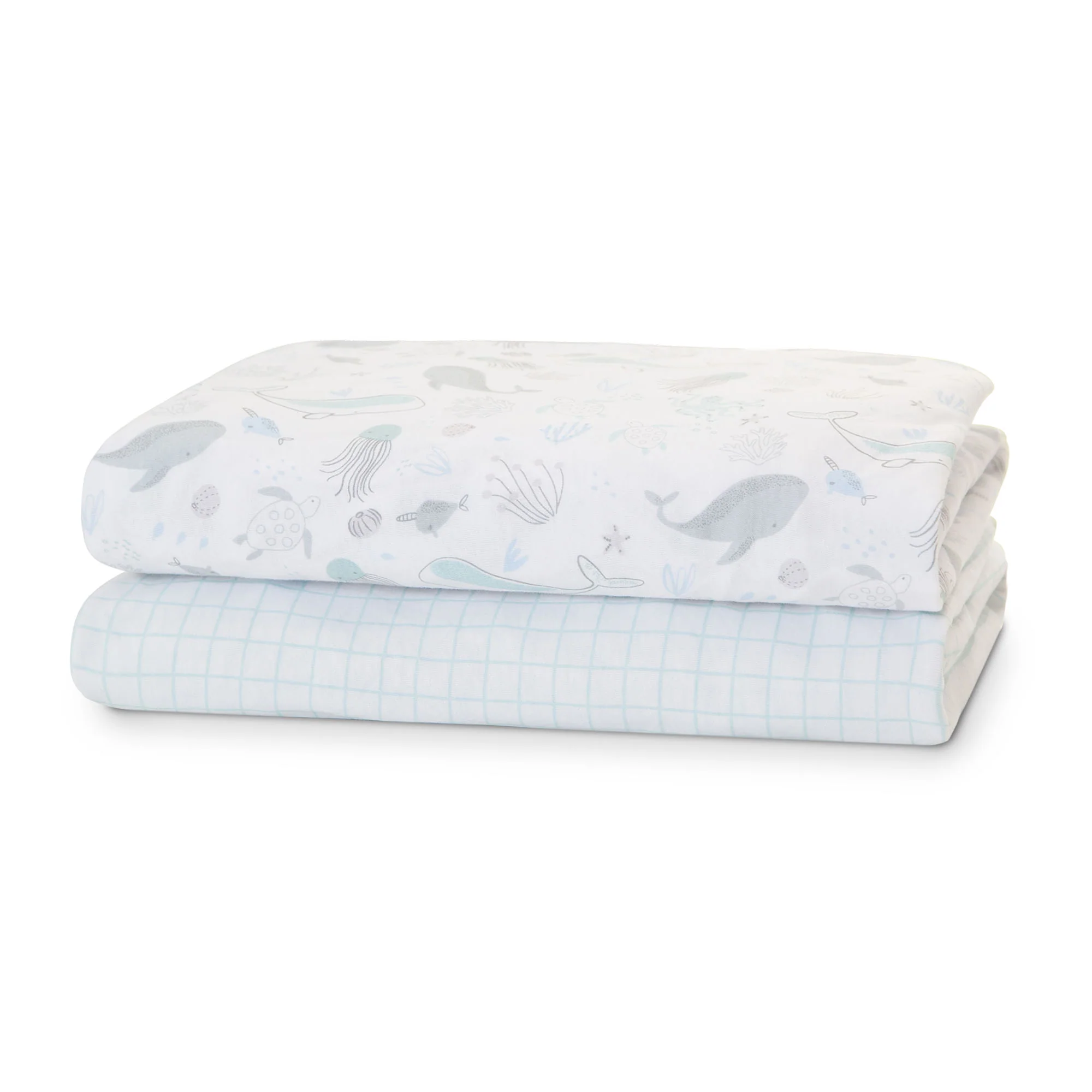 Neutral Boho Fitted Crib Sheets - 2 Pack - Image 21