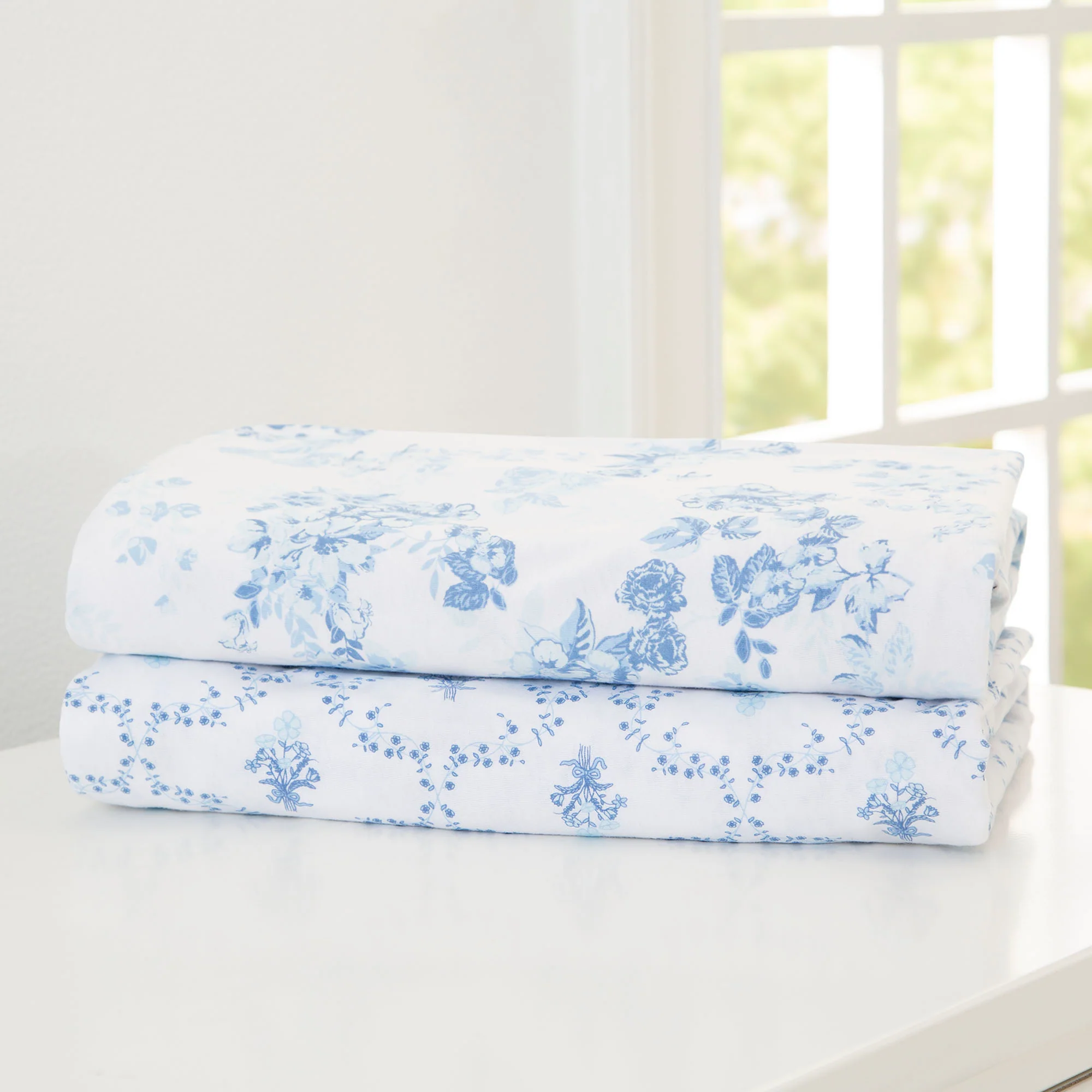 Neutral Boho Fitted Crib Sheets - 2 Pack - Image 6