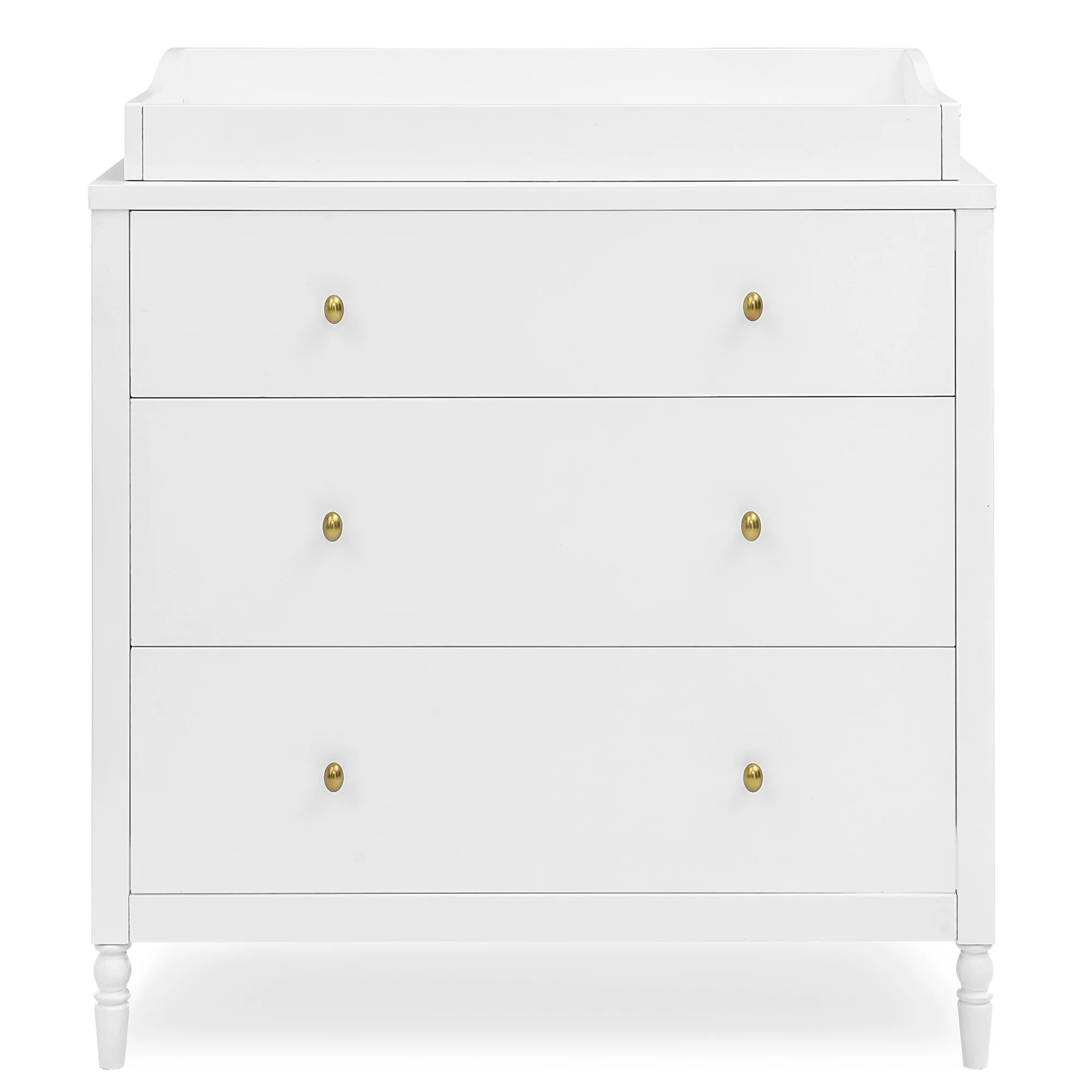 Serena 3 Drawer Dresser with Changing Top and Interlocking Drawers - Image 22
