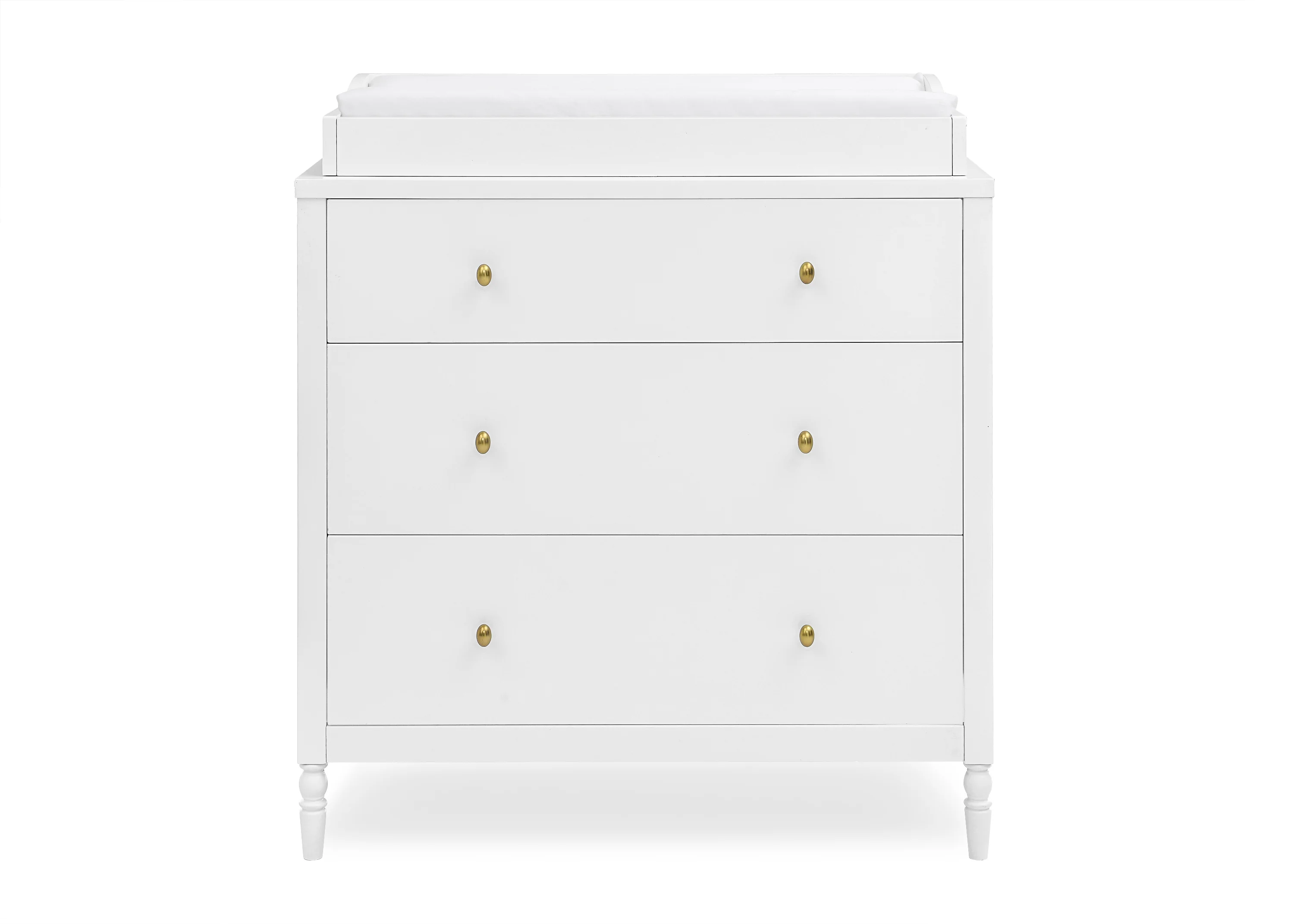 Serena 3 Drawer Dresser with Changing Top and Interlocking Drawers - Image 23