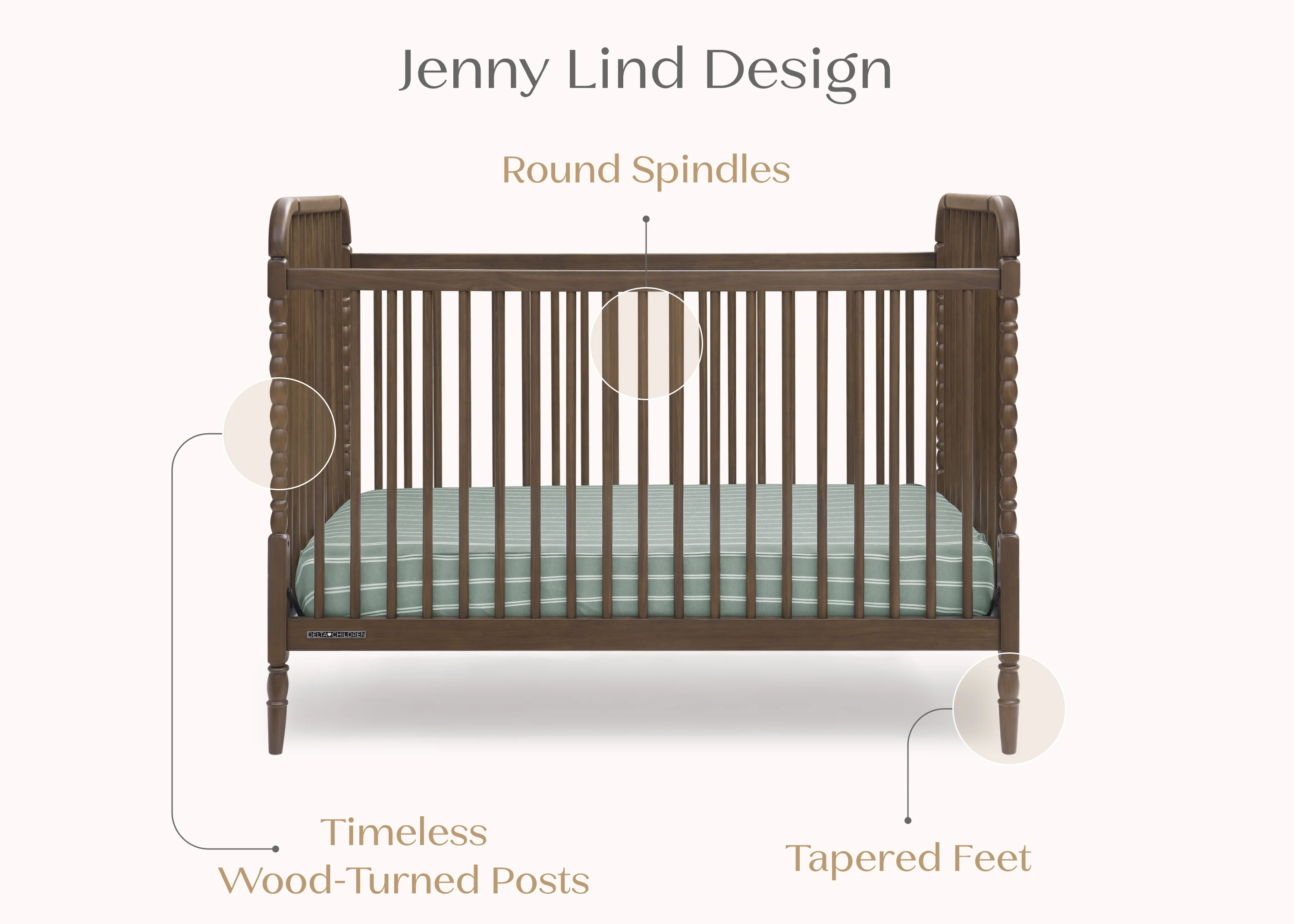 Serena 4-in-1 Convertible Crib - Image 39