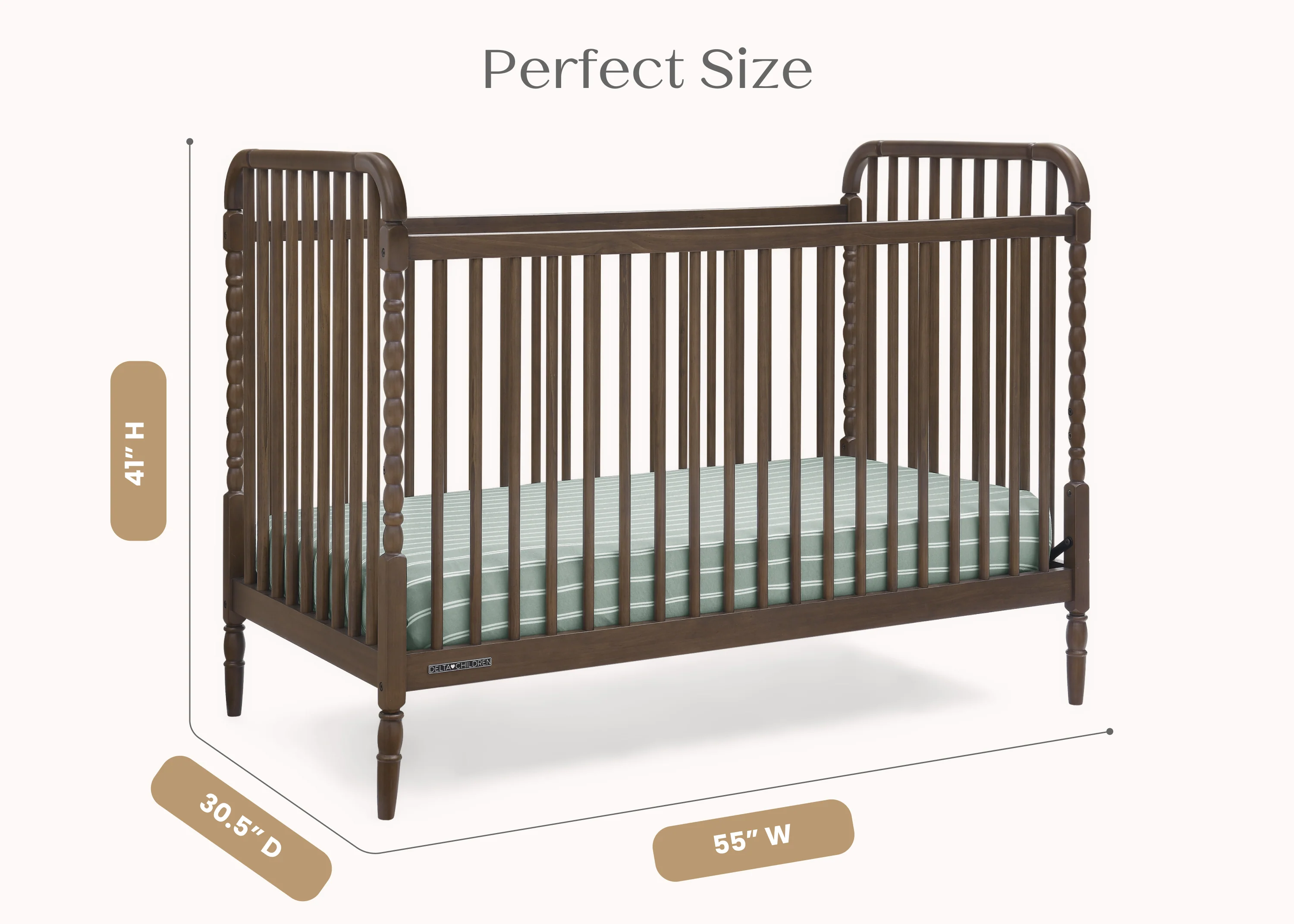 Serena 4-in-1 Convertible Crib - Image 40