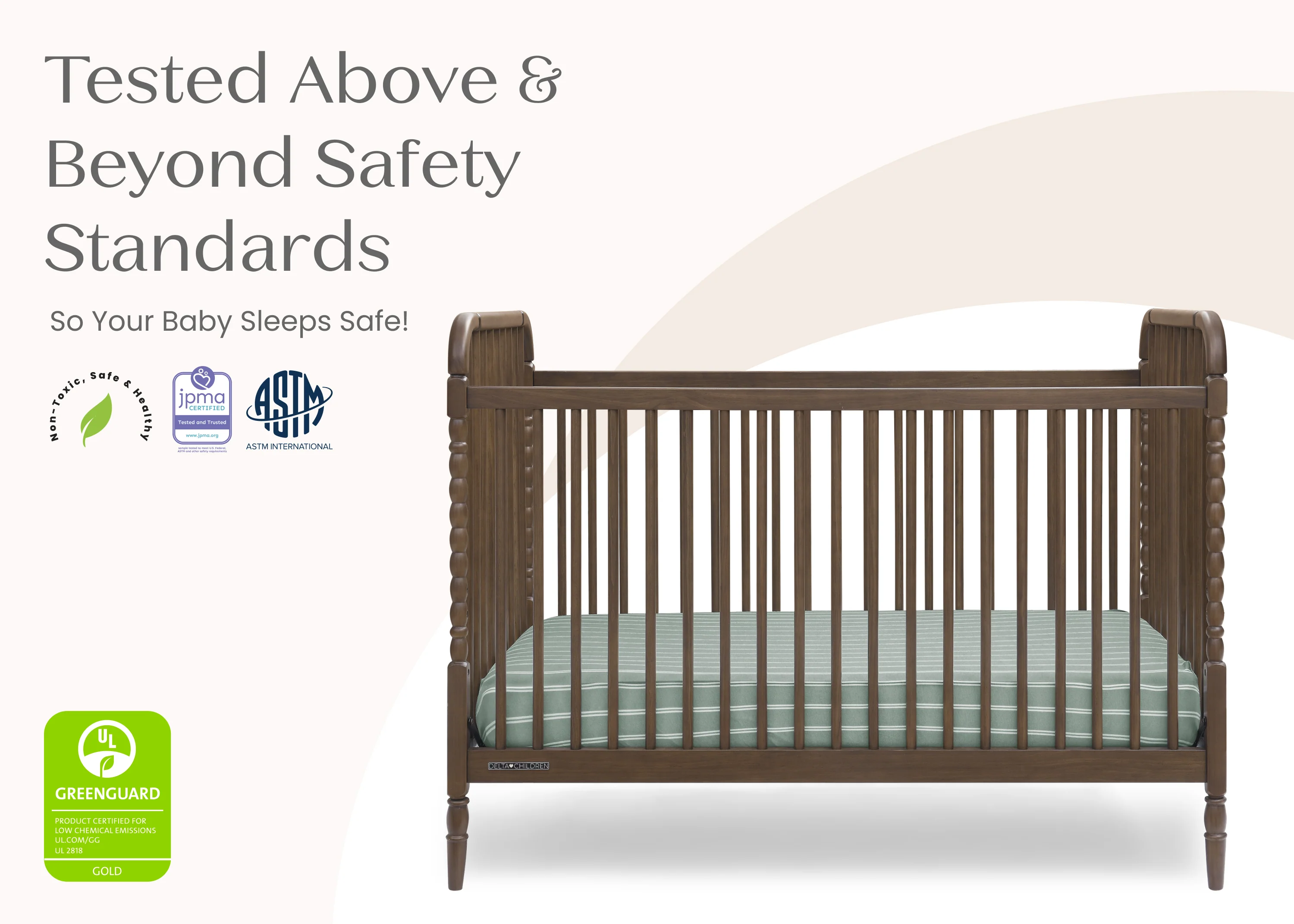 Serena 4-in-1 Convertible Crib - Image 41
