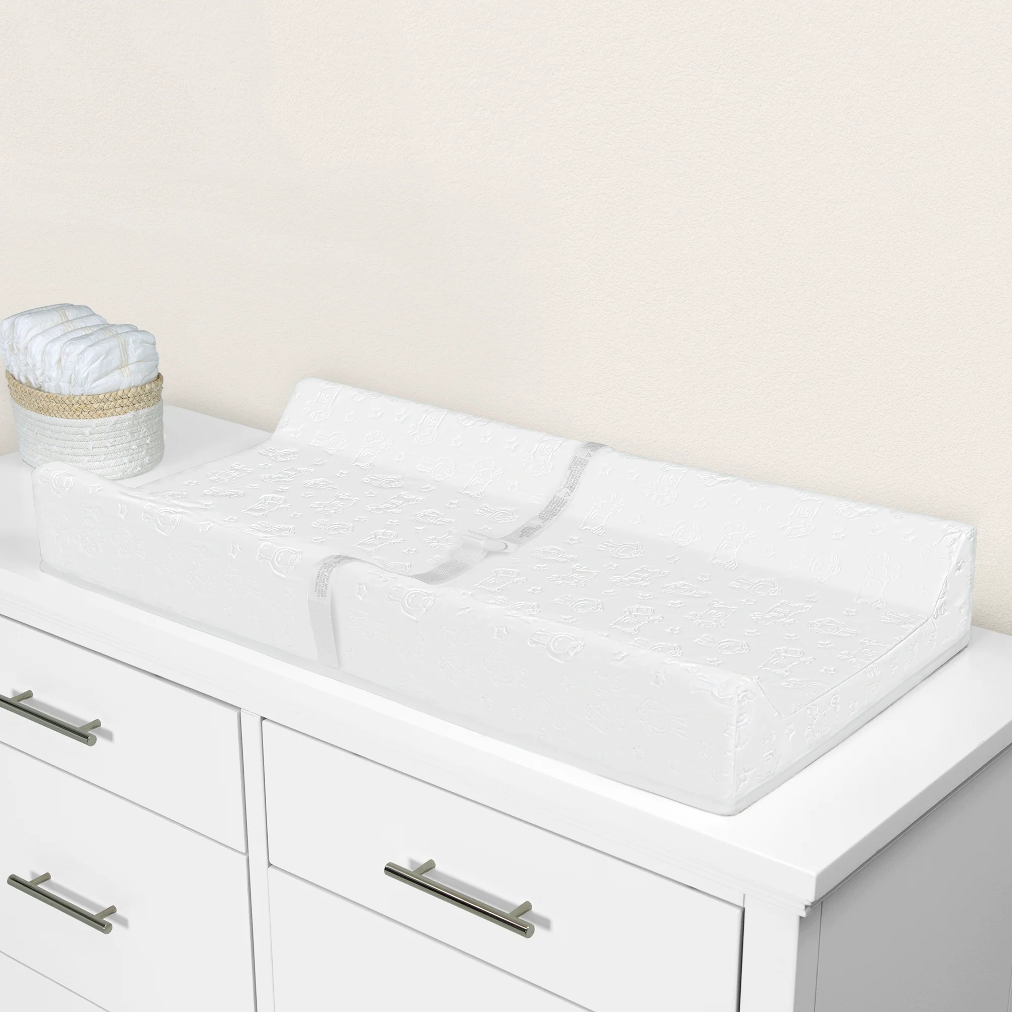 Foam Contoured Changing Pad with Waterproof Cover - Image 4