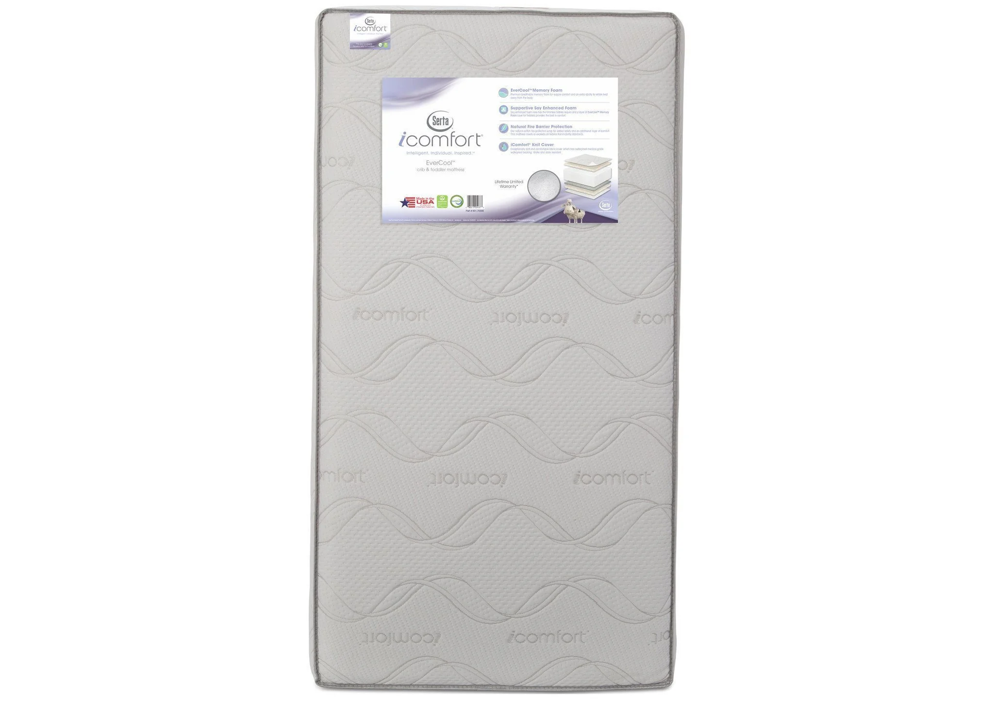 Serta iComfort EverCool® Crib & Toddler Mattress - Image 10