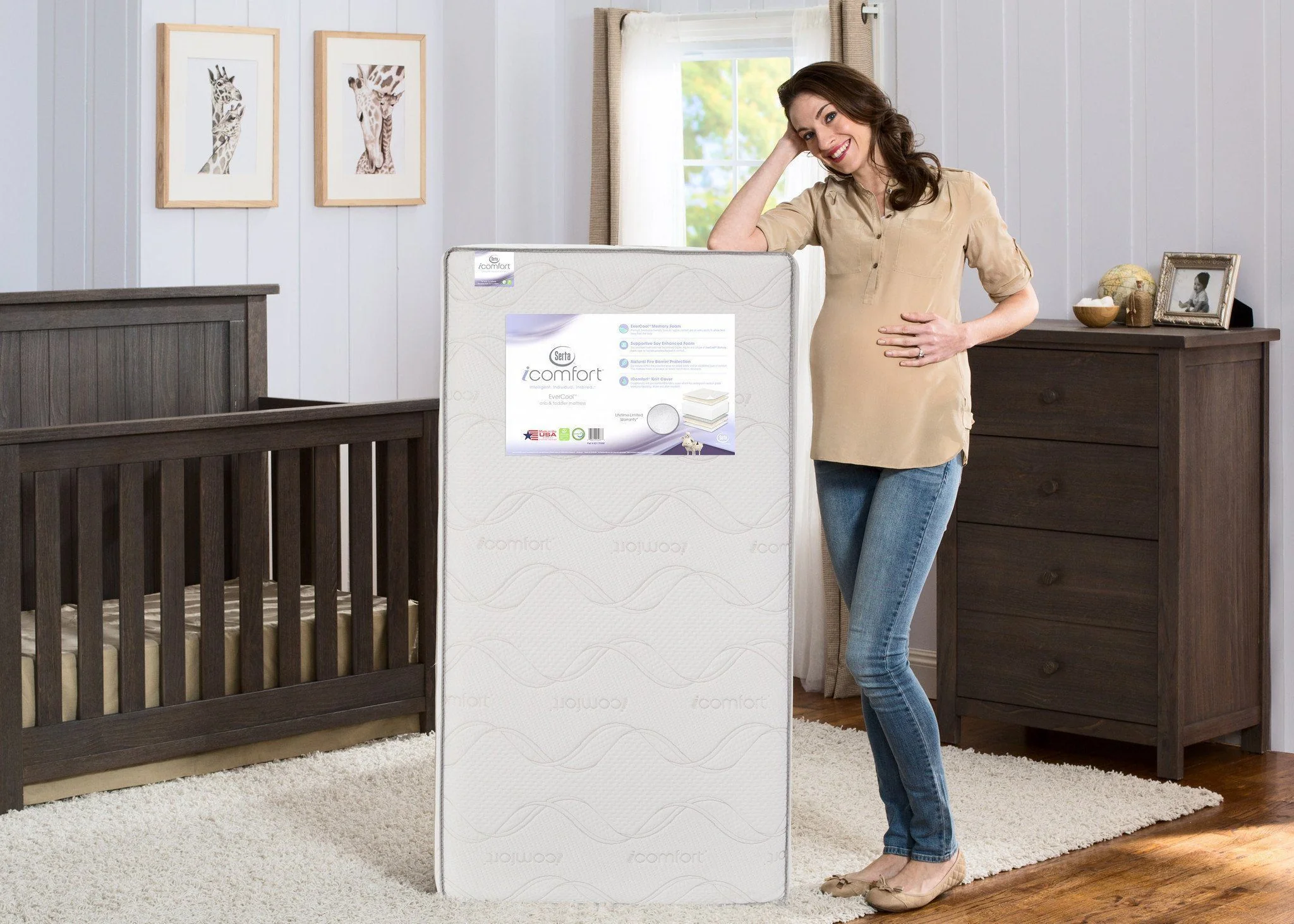 Serta iComfort EverCool® Crib & Toddler Mattress - Image 11