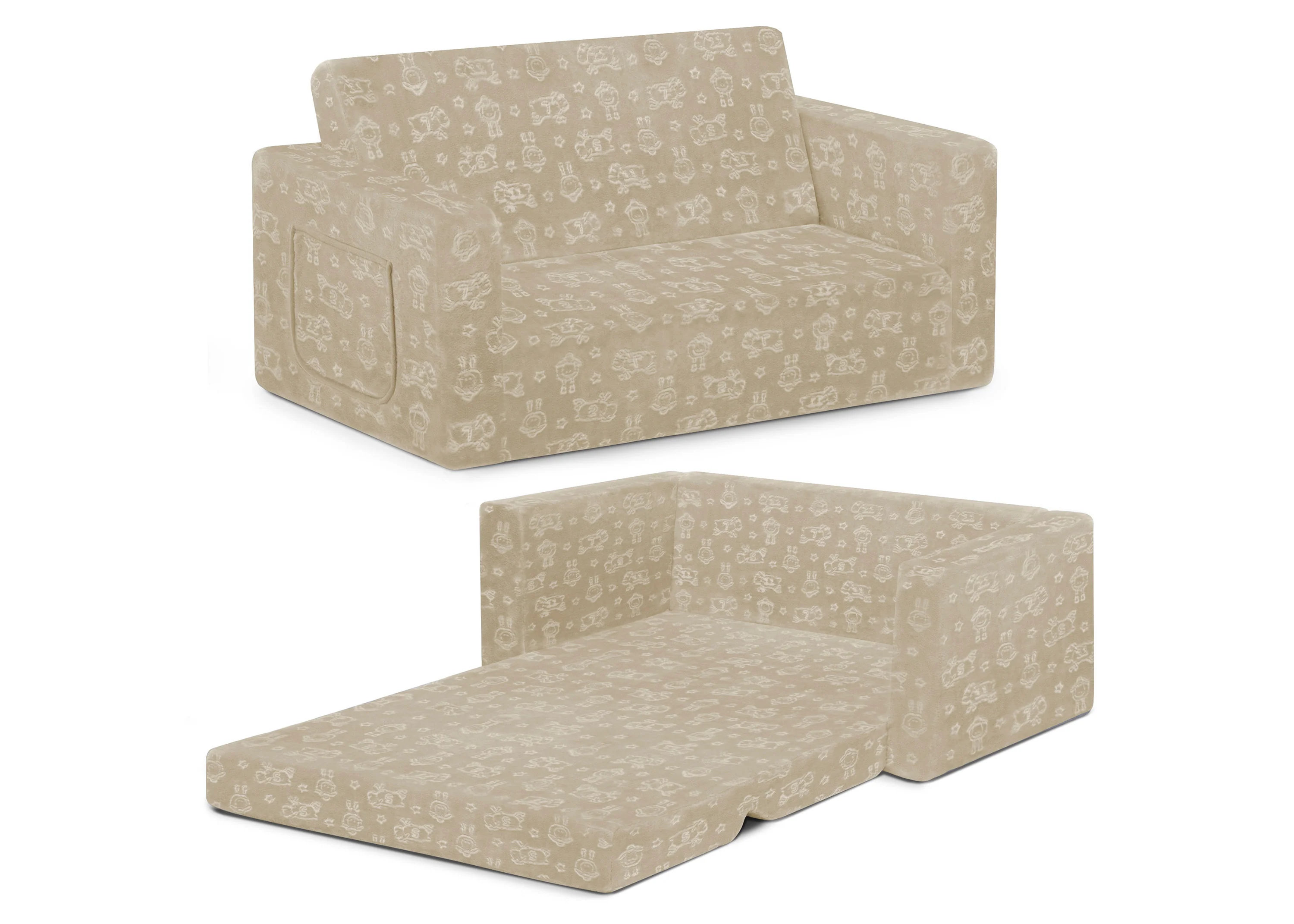 Perfect Sleeper Extra Wide Convertible Sofa to Lounger - Image 24