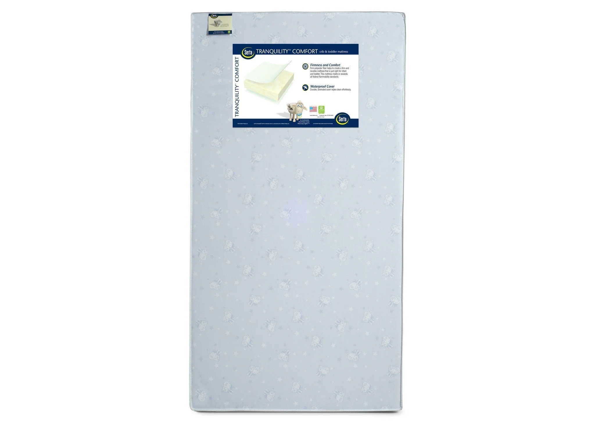Serta Tranquility™ Comfort Crib & Toddler Mattress - Image 3