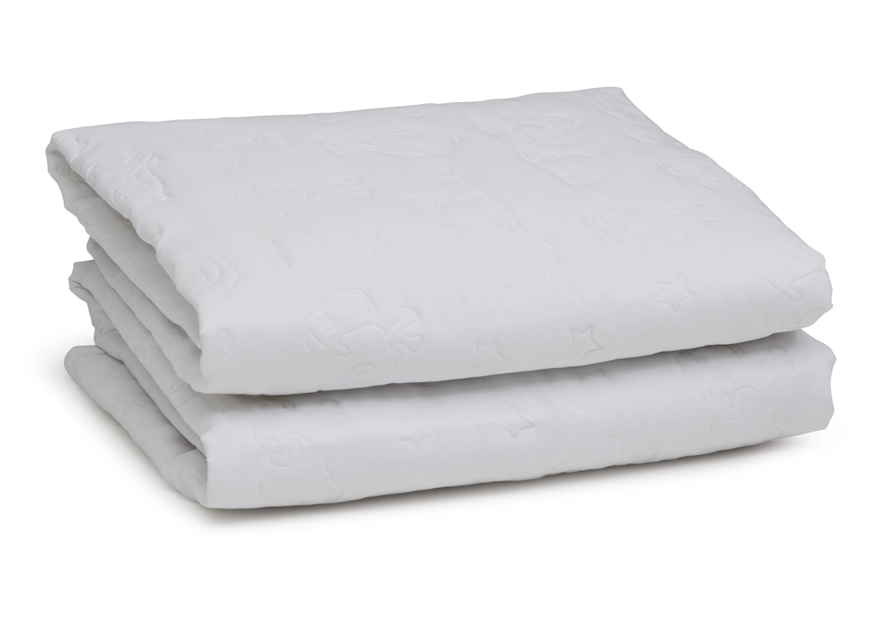 Crib Mattress Liner Pads (Pack of 2)| Extra Protection for Baby’s Crib with Nanotex Technology| 100% Waterproof (White) - Image 3