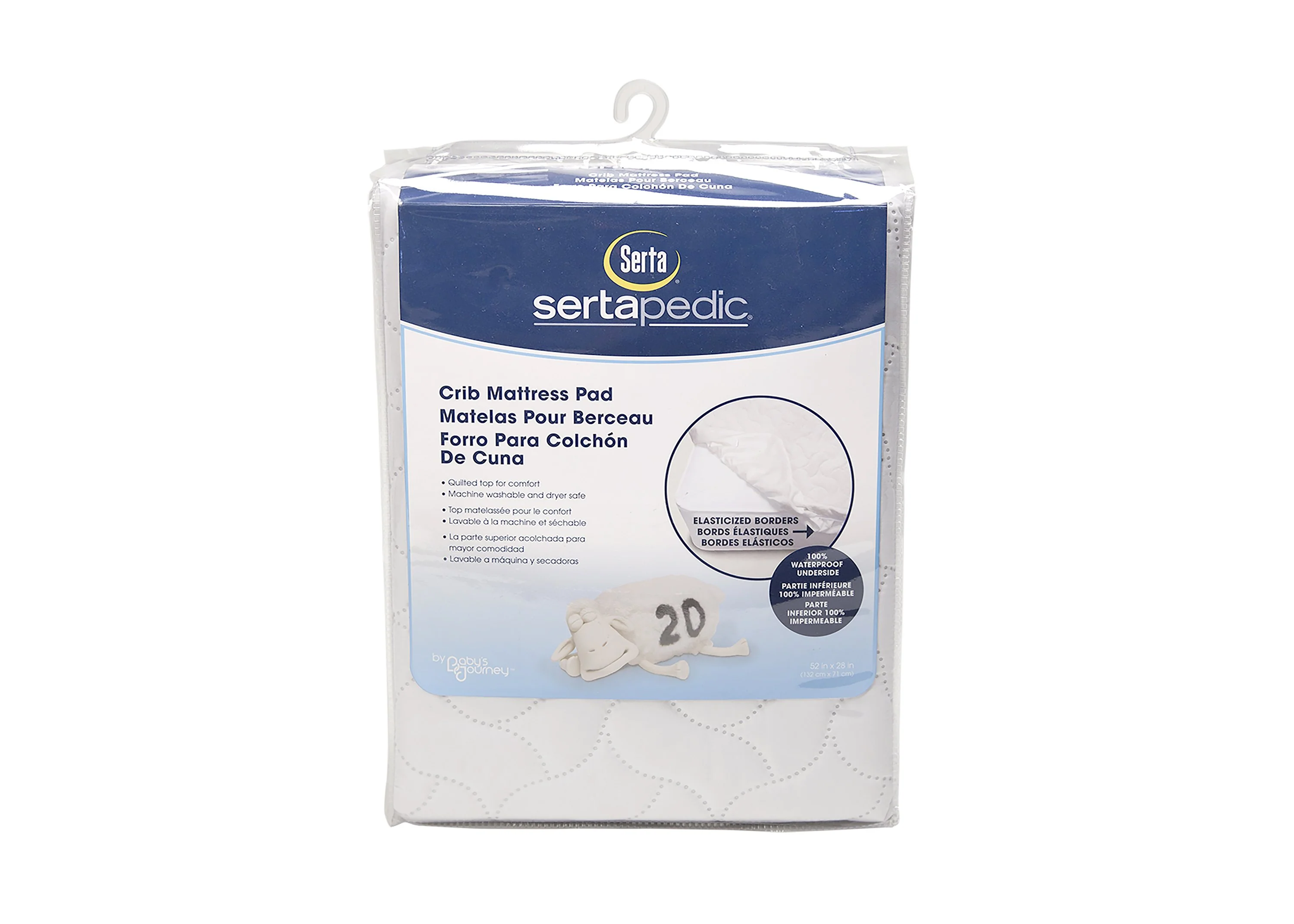 Fitted Crib Mattress Pad - Image 2