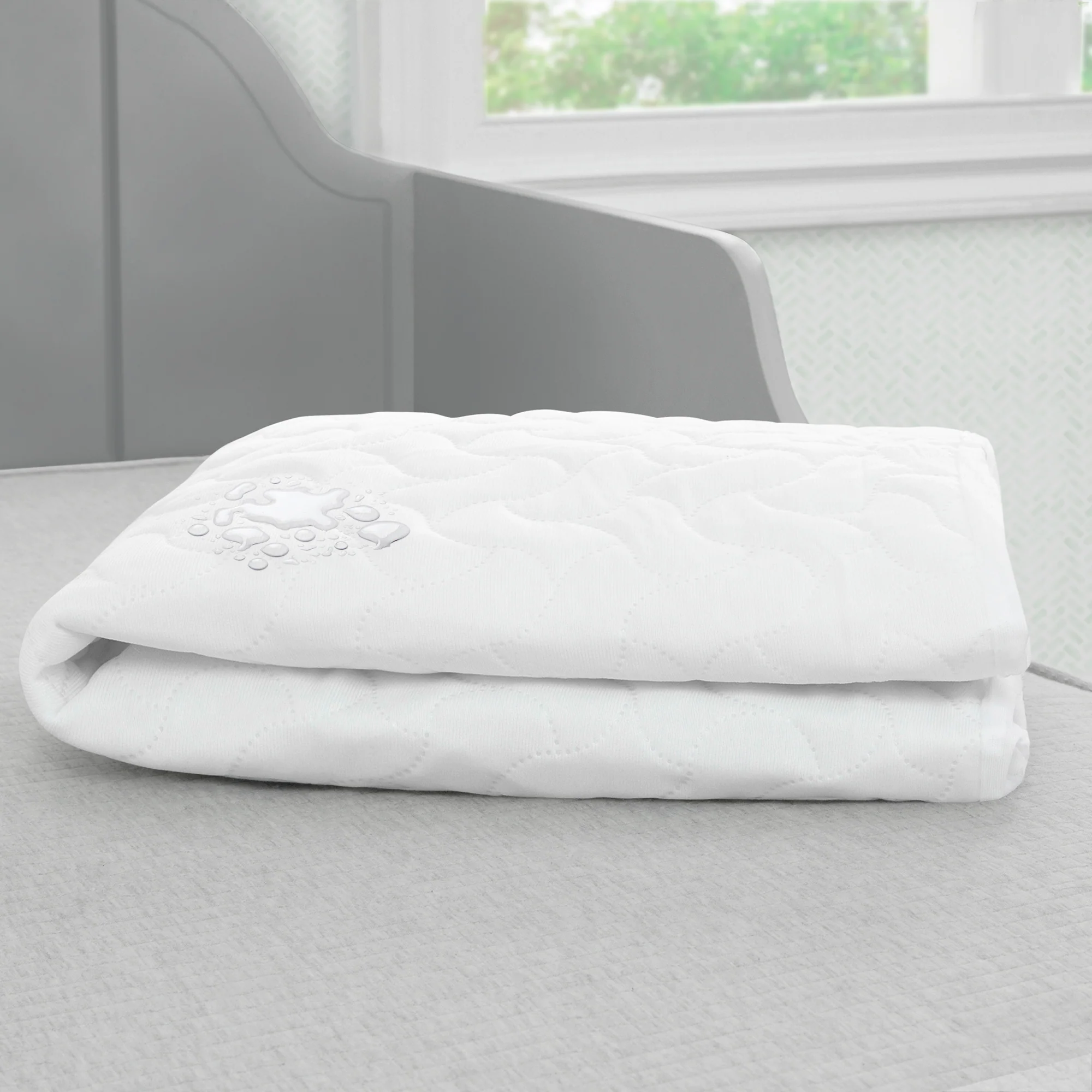 Fitted Crib Mattress Pad - Image 3