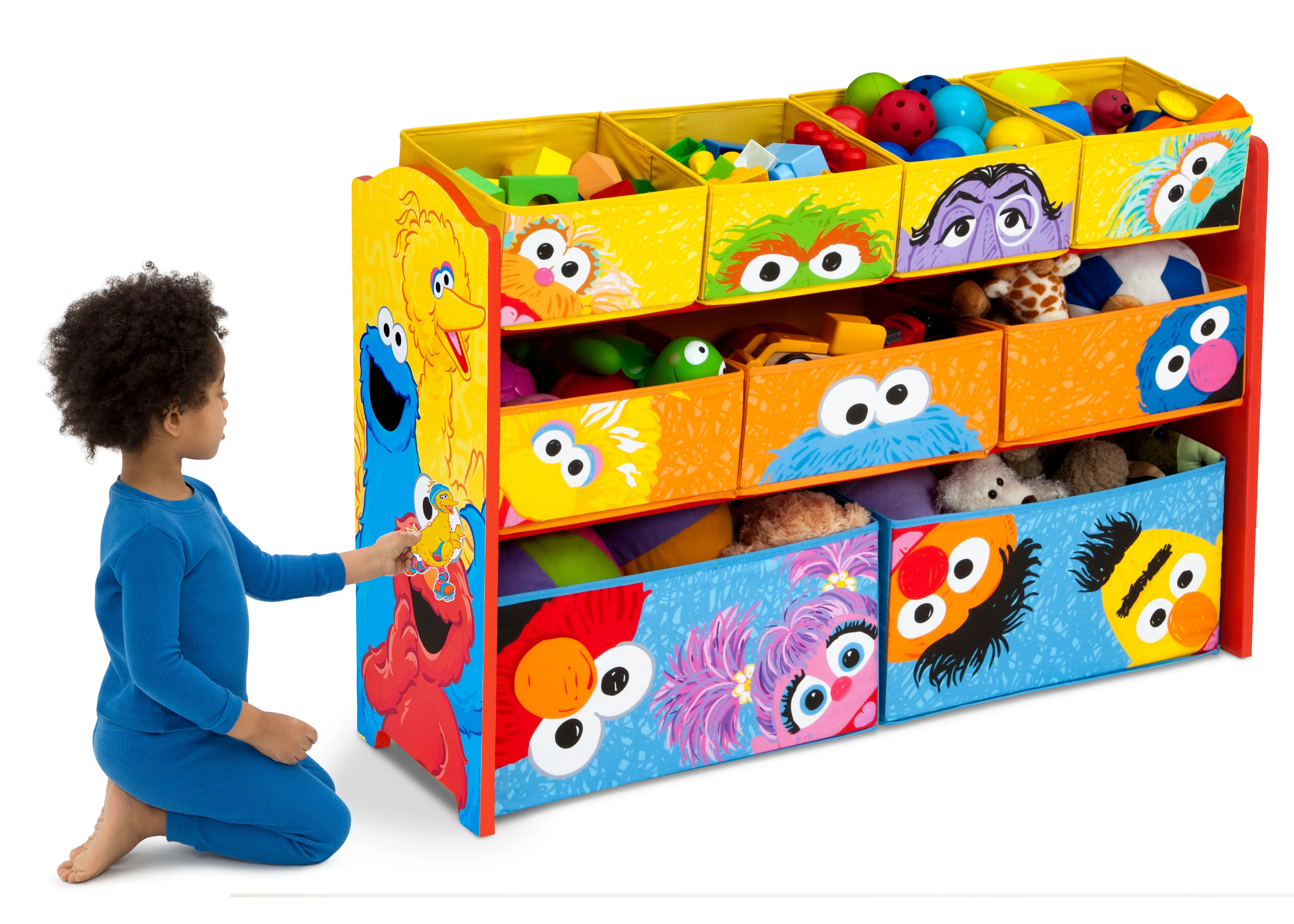 Sesame Street Deluxe Multi-Bin Toy Organizer - Image 3