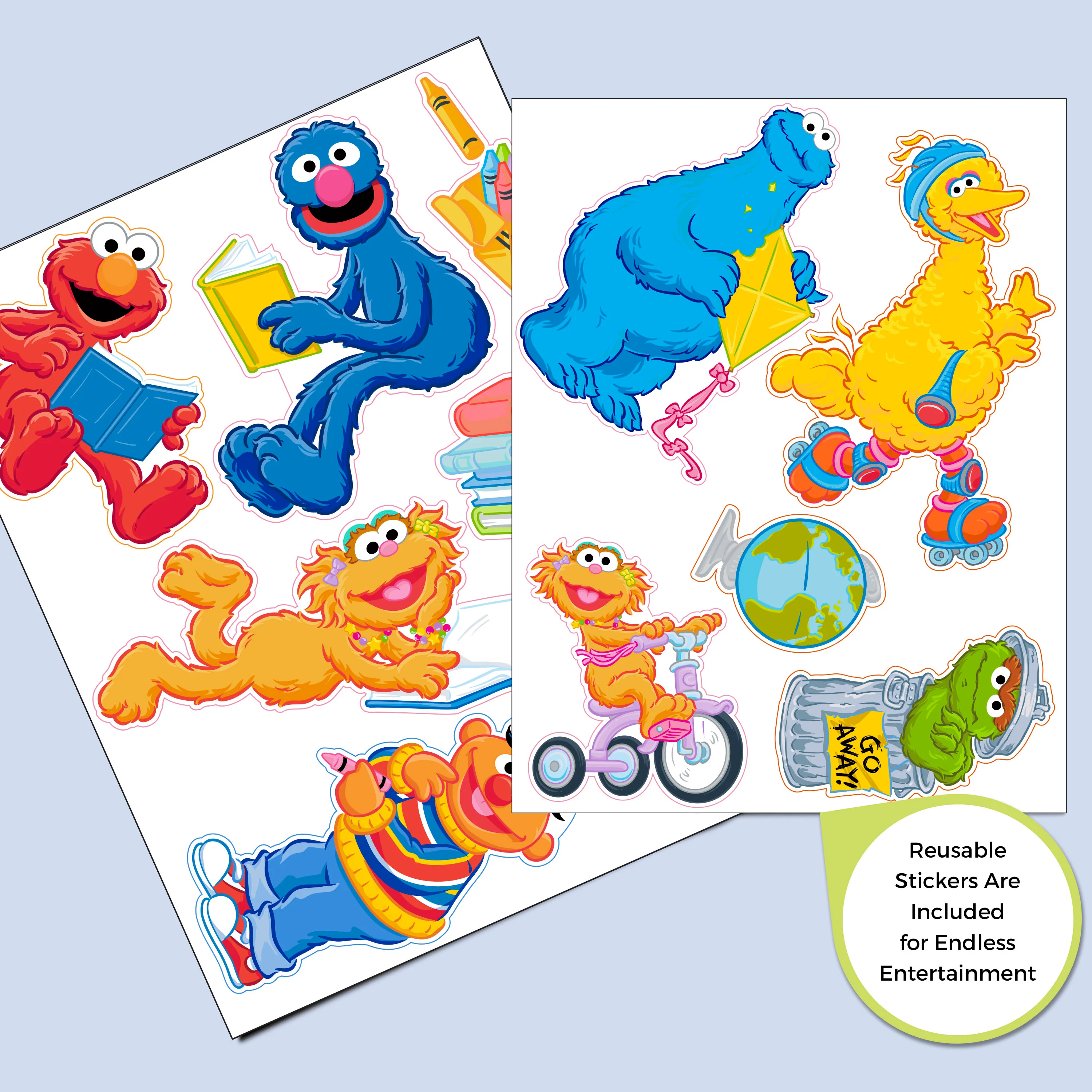 Sesame Street Deluxe Multi-Bin Toy Organizer - Image 5