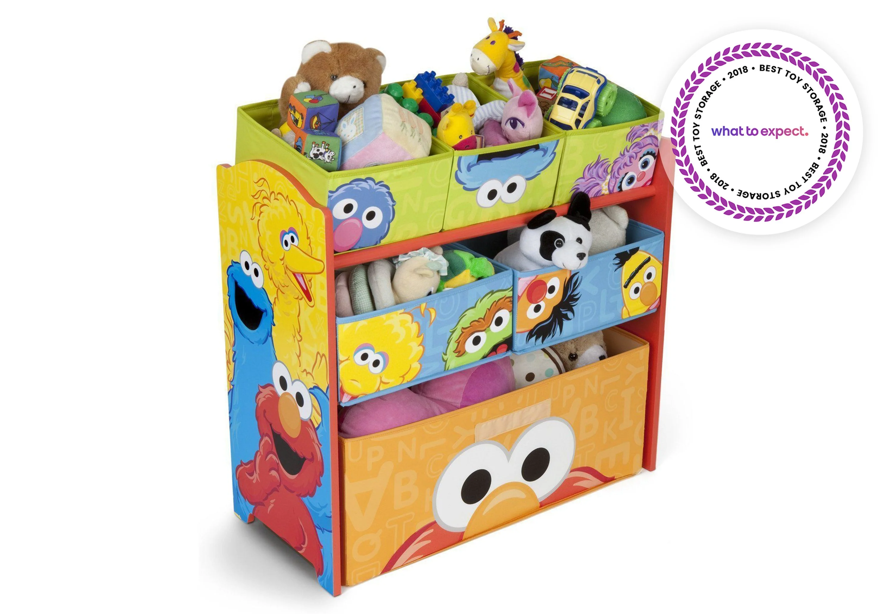 Sesame Street Multi-Bin Toy Organizer - Image 3