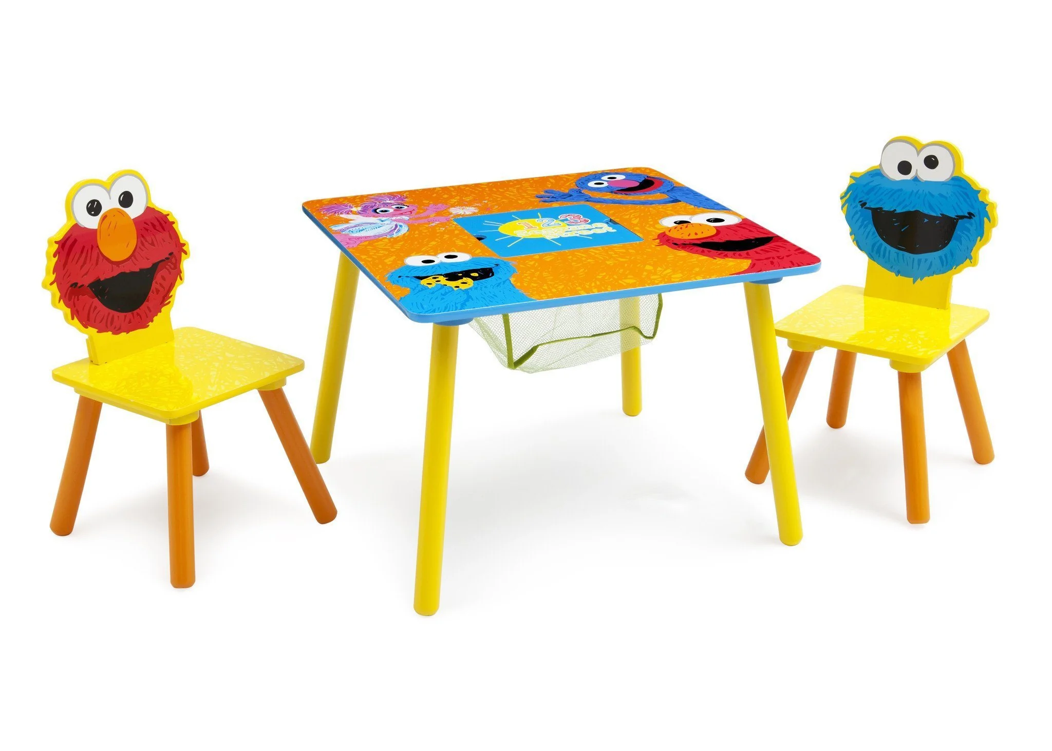 Sesame Street Table and Chair Set with Storage - Image 3