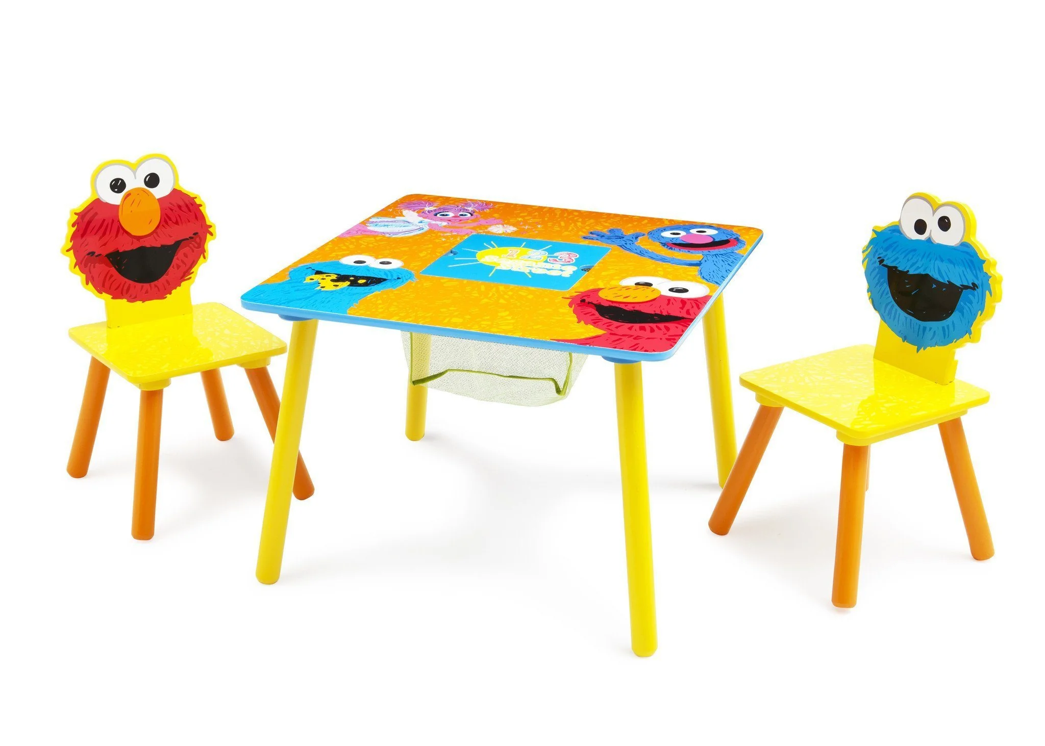 Sesame Street Table and Chair Set with Storage - Image 4