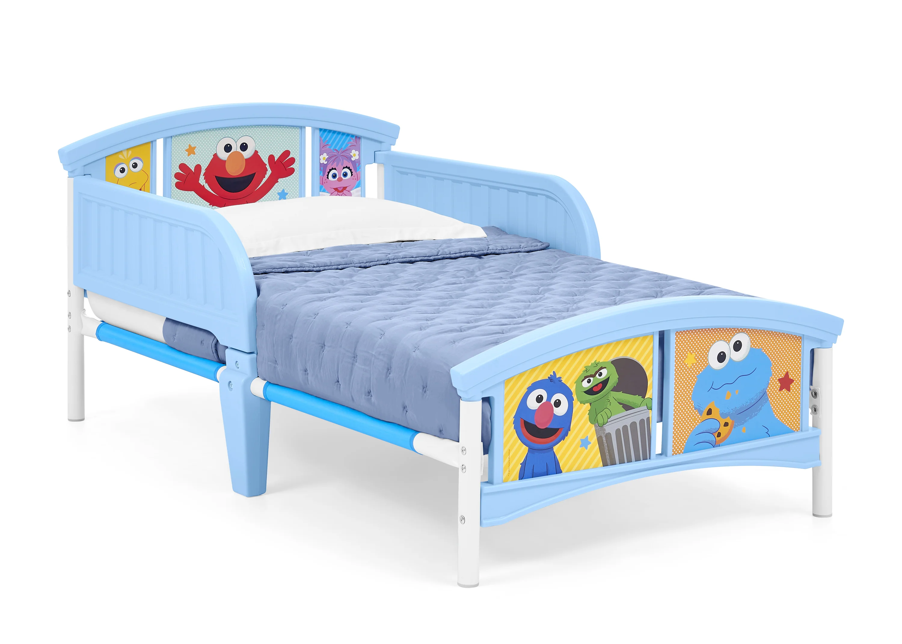Sesame Street Plastic Toddler Bed - Image 3