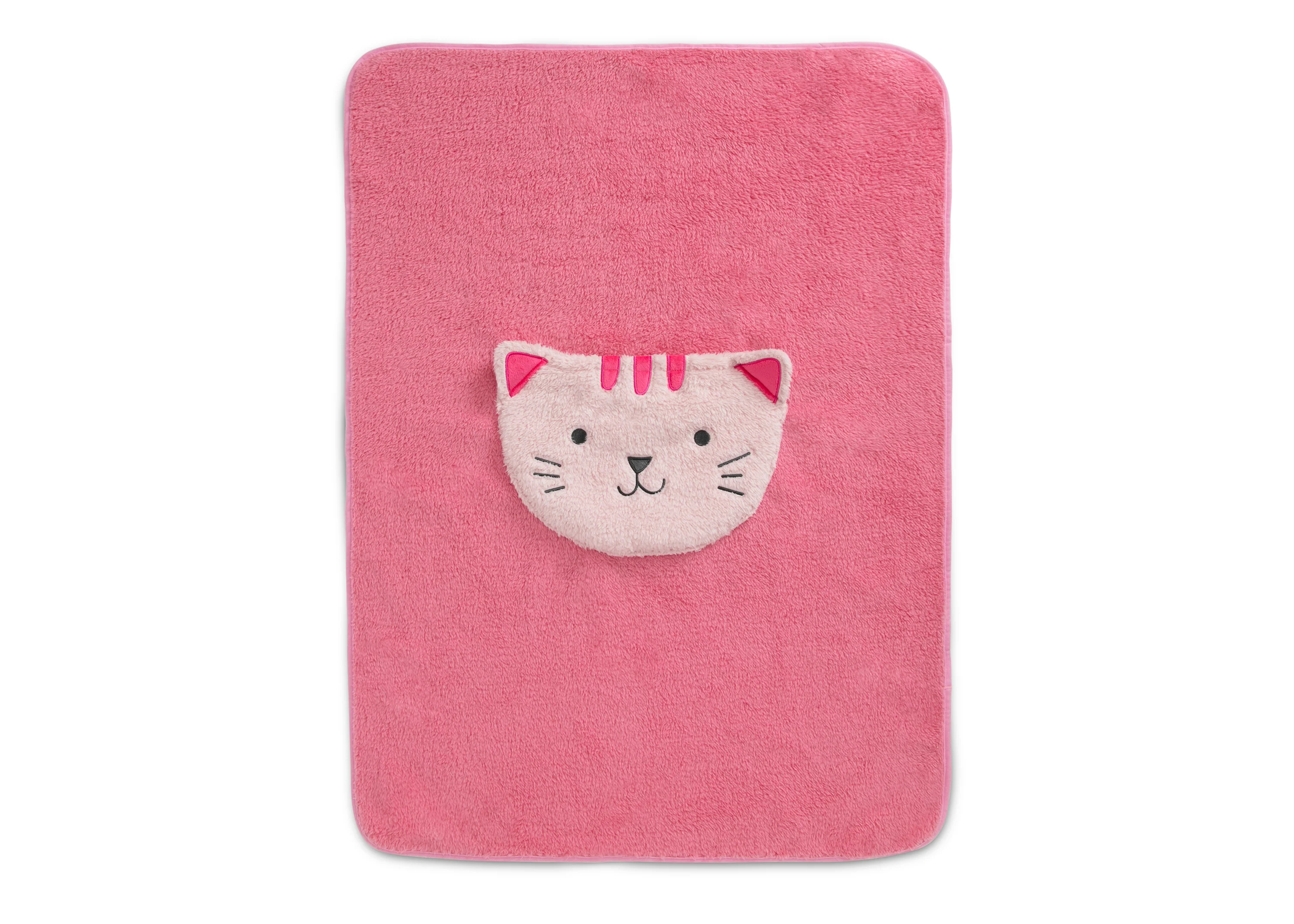 Sherpa Throw Blanket with Storage Pocket for Kids - Image 2