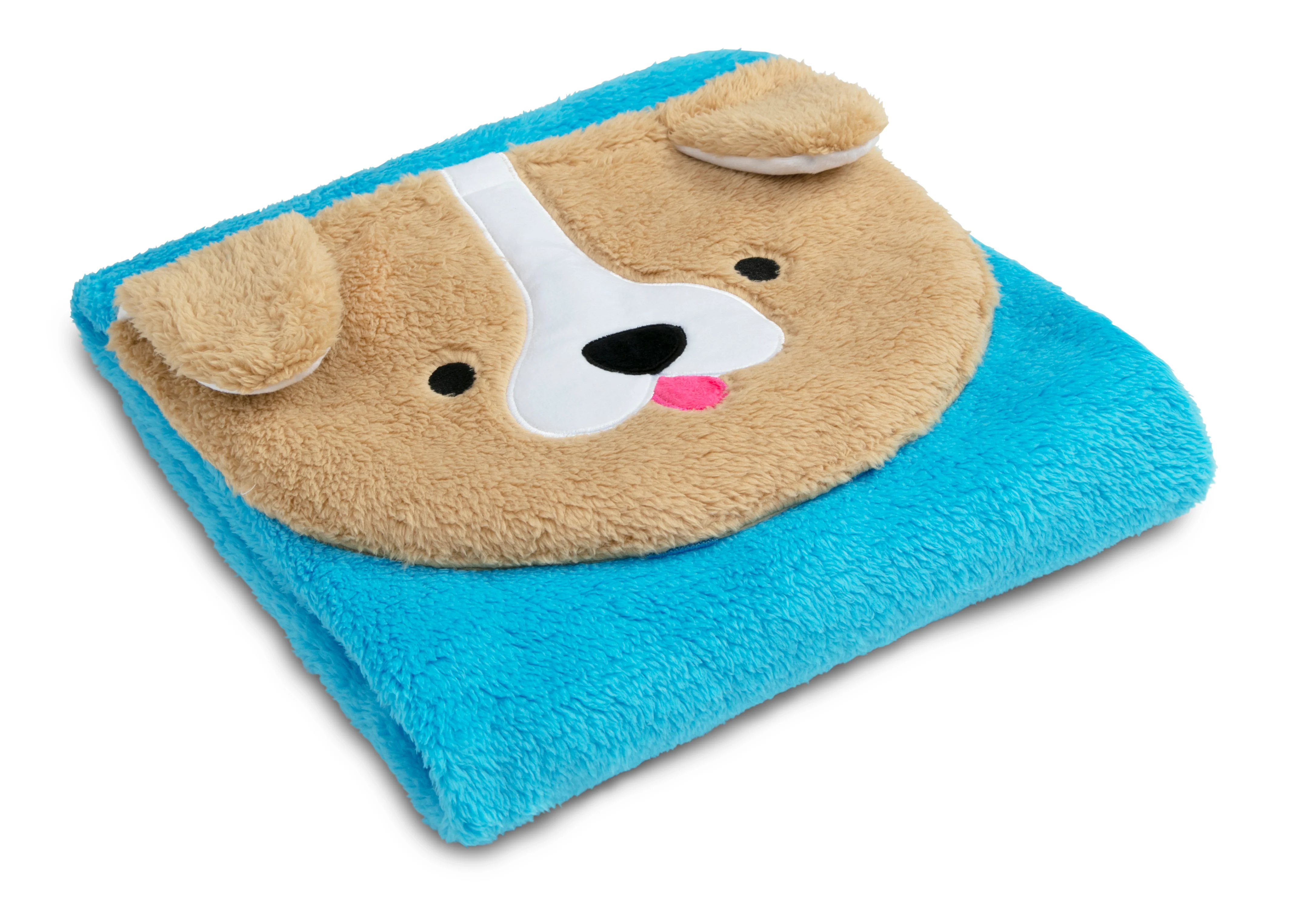 Sherpa Throw Blanket with Storage Pocket for Kids - Image 8