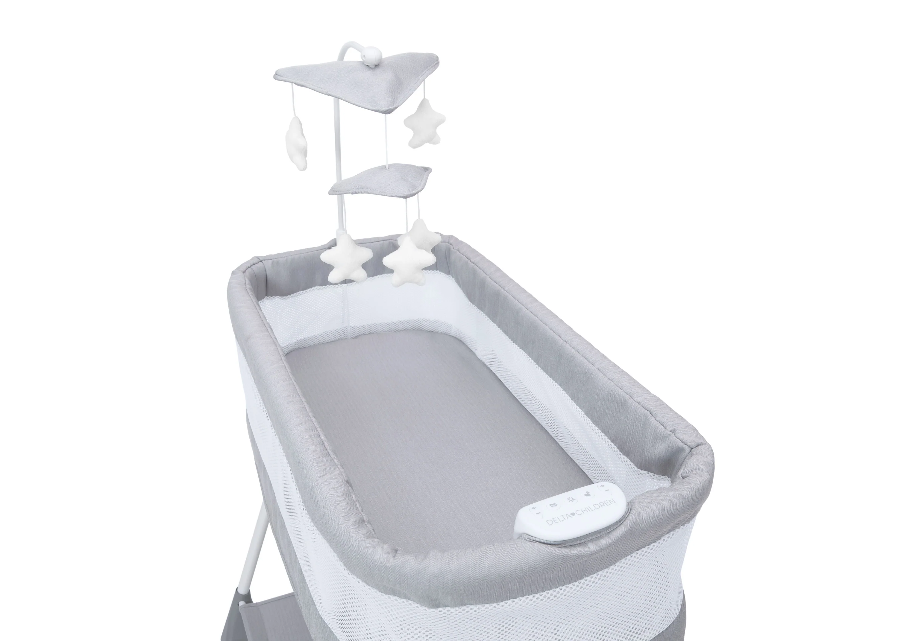 Shooting Star Rocking Bassinet with Air Flow Mesh - Image 4