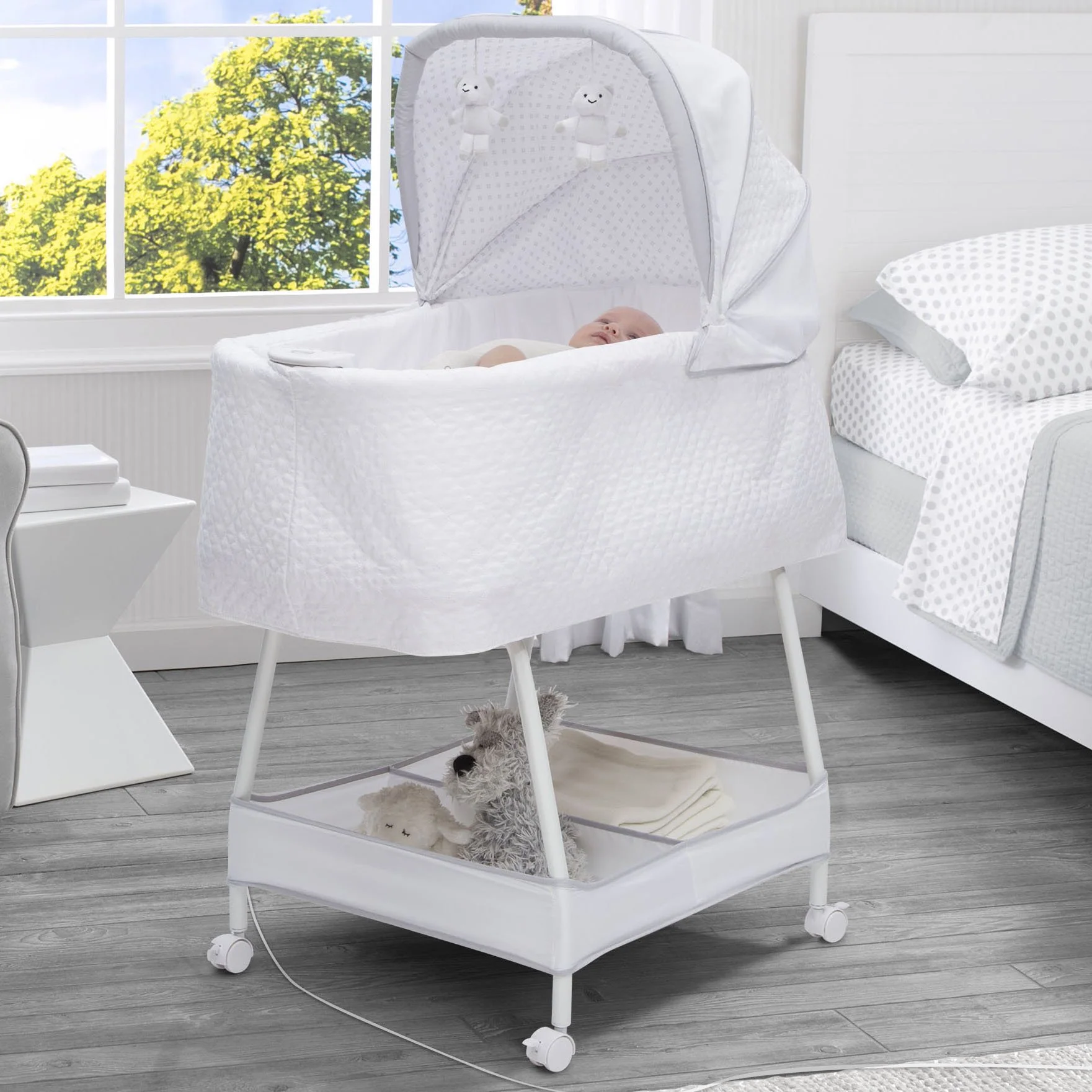 Silent Auto Gliding Elite Bassinet - Odyssey - Image 11