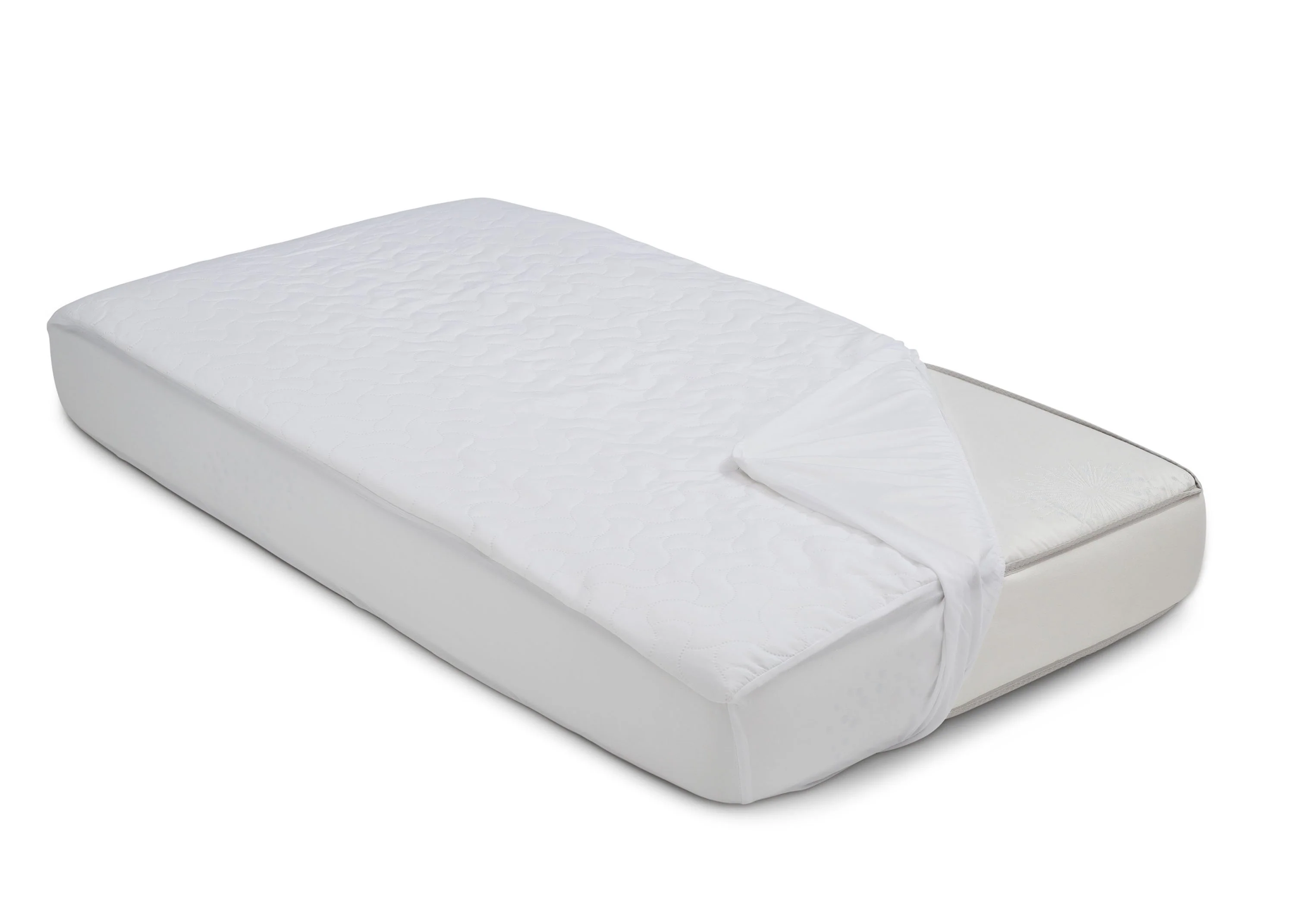 Beautyrest KIDS Silver DualCool Technology Fitted Baby Crib Mattress Pad Cover - Image 5