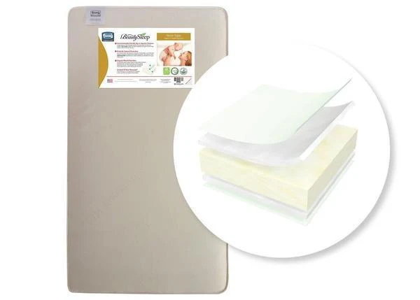xSimmons Kids® Naturally Sleepy Nights Infant & Toddler Mattress