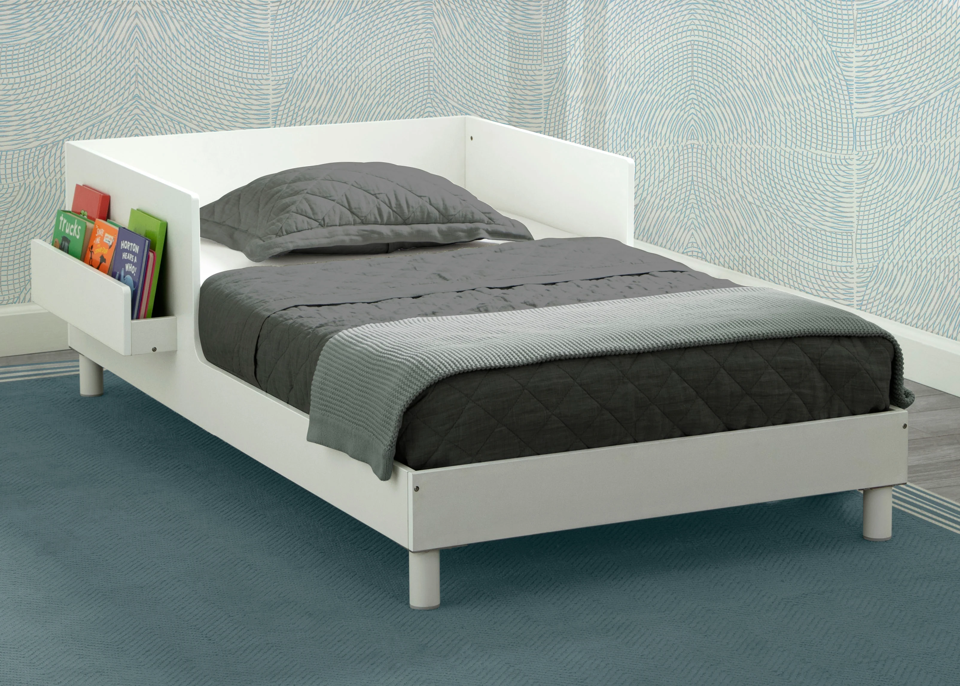 Sleep N Store Toddler Bed with Interchangeable Shelf - Image 10