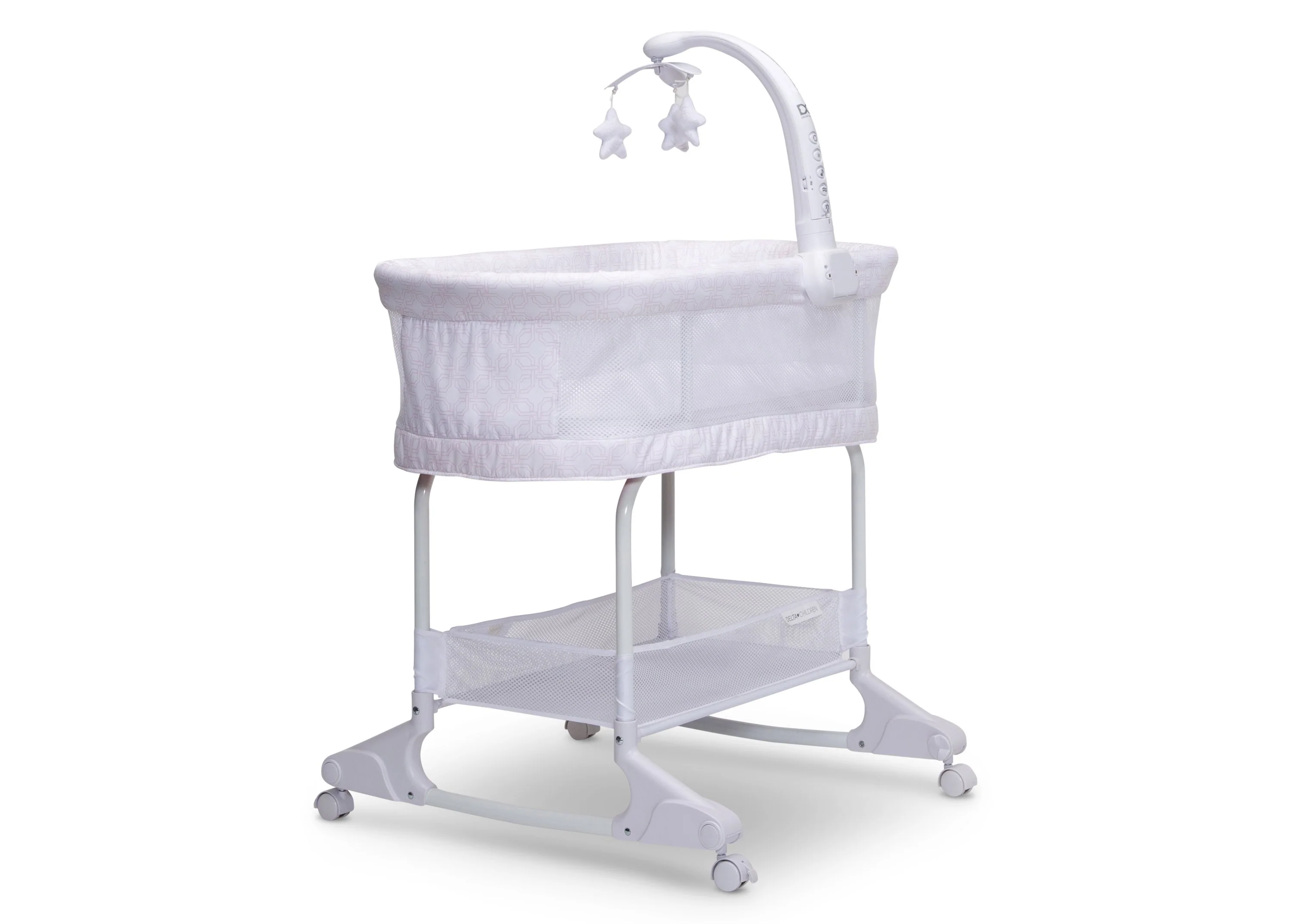 SleepCool Rocking Bassinet with Airflow Mesh - Image 3