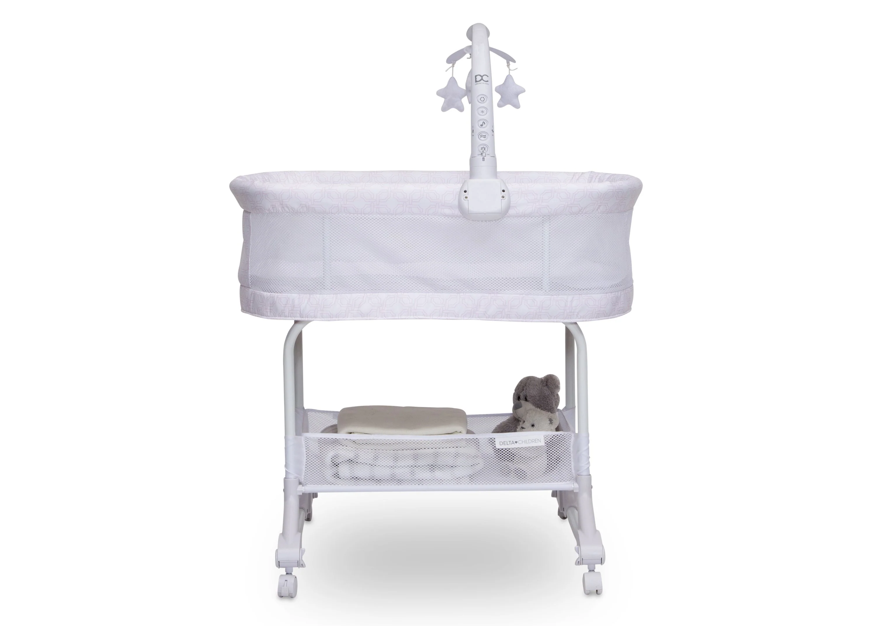 SleepCool Rocking Bassinet with Airflow Mesh - Image 5