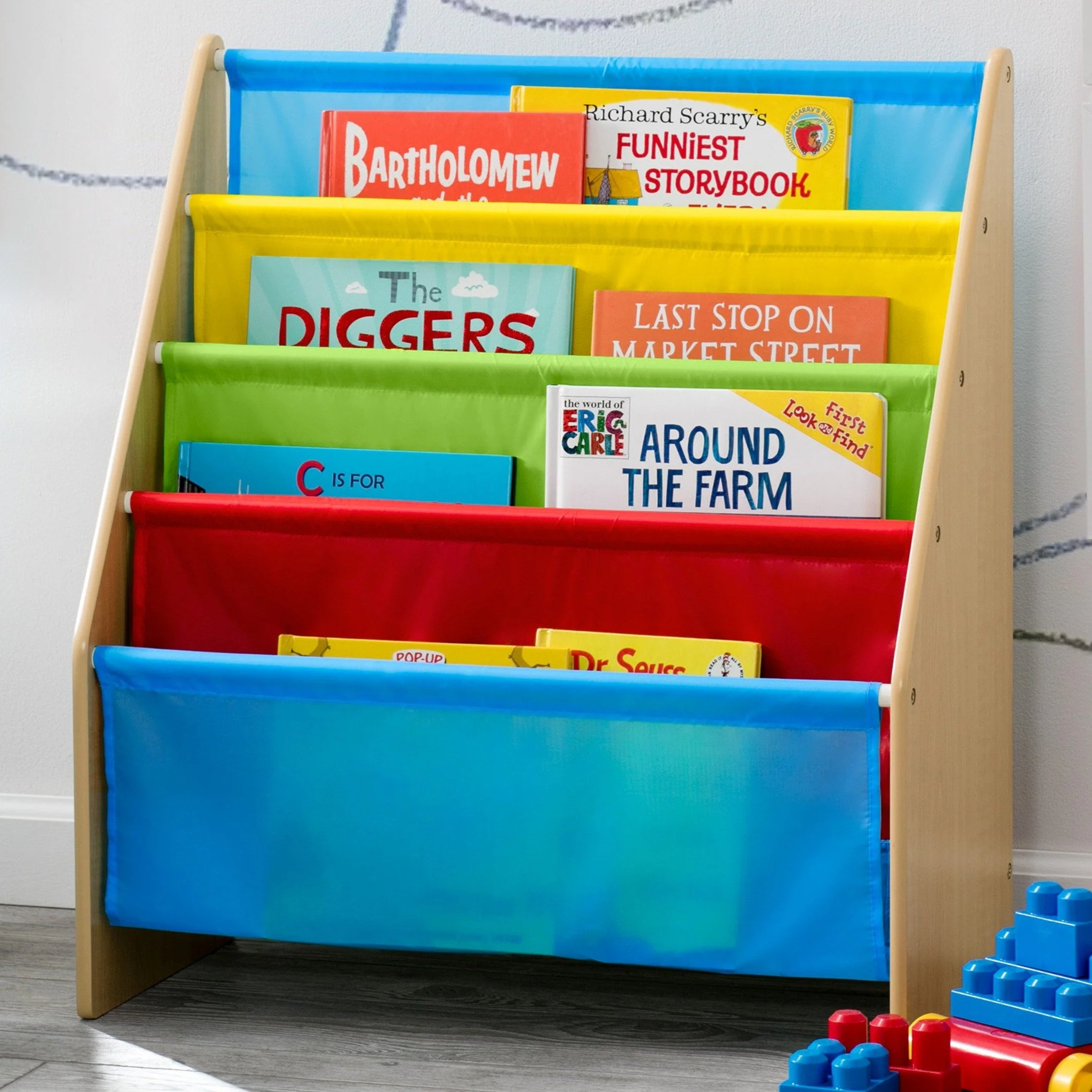 Sling Book Rack Bookshelf for Kids - Image 21