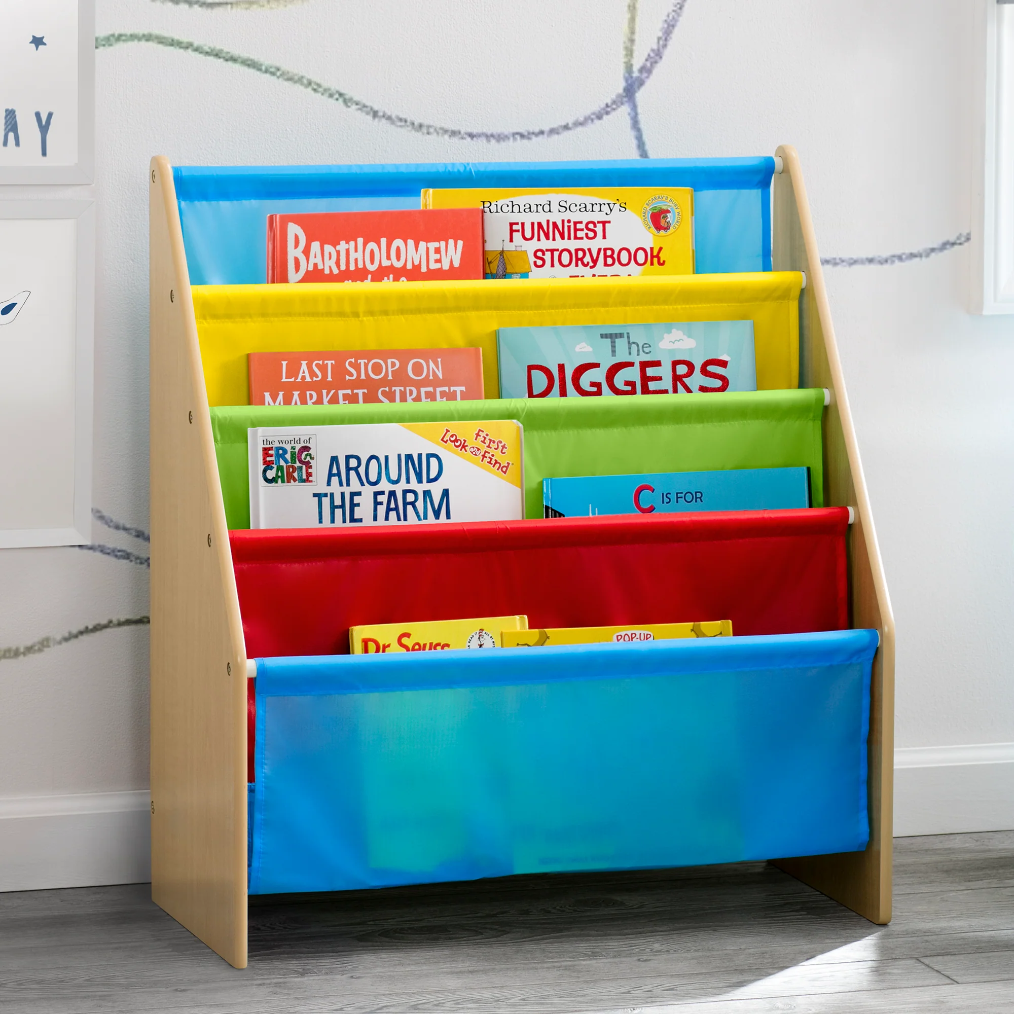 Sling Book Rack Bookshelf for Kids - Image 24
