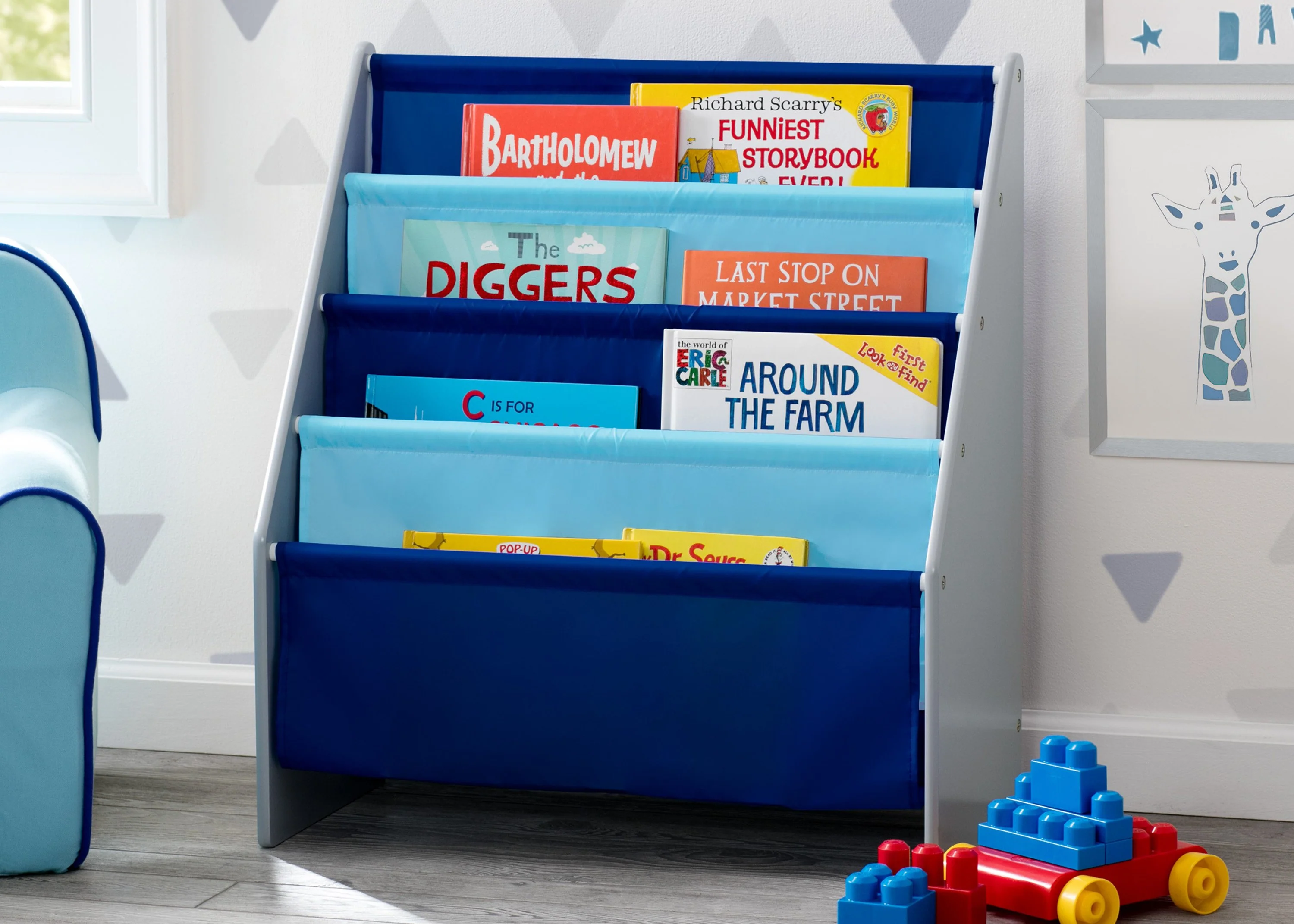 Sling Book Rack Bookshelf for Kids - Image 7