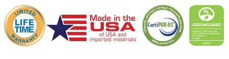 Simmons Kids® Naturally Crib and Toddler Mattress - Image 4
