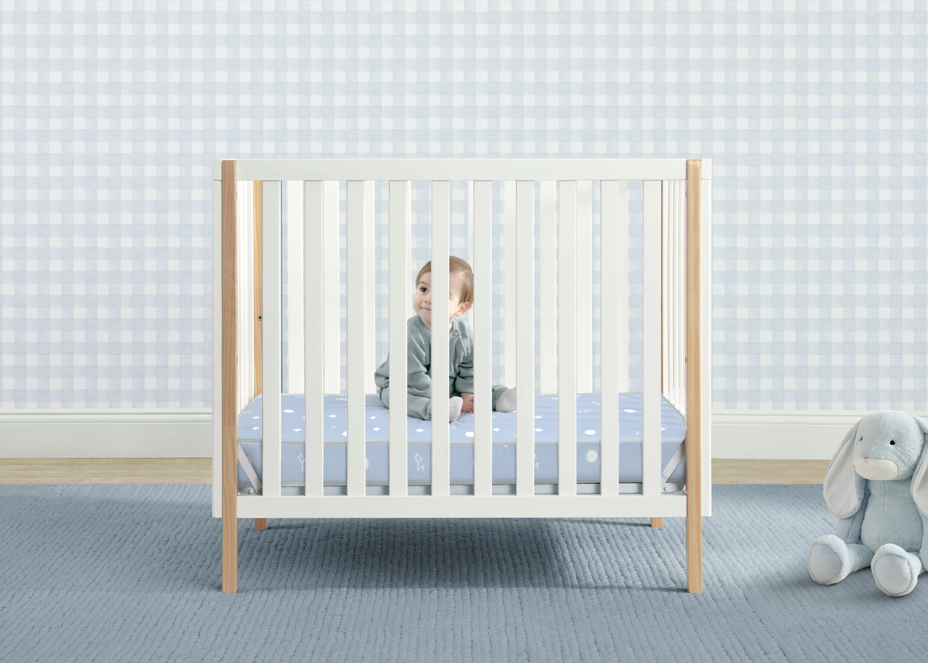 Simmons Kids® Soothing Nights 3-inch Mini/Portable Crib Mattress