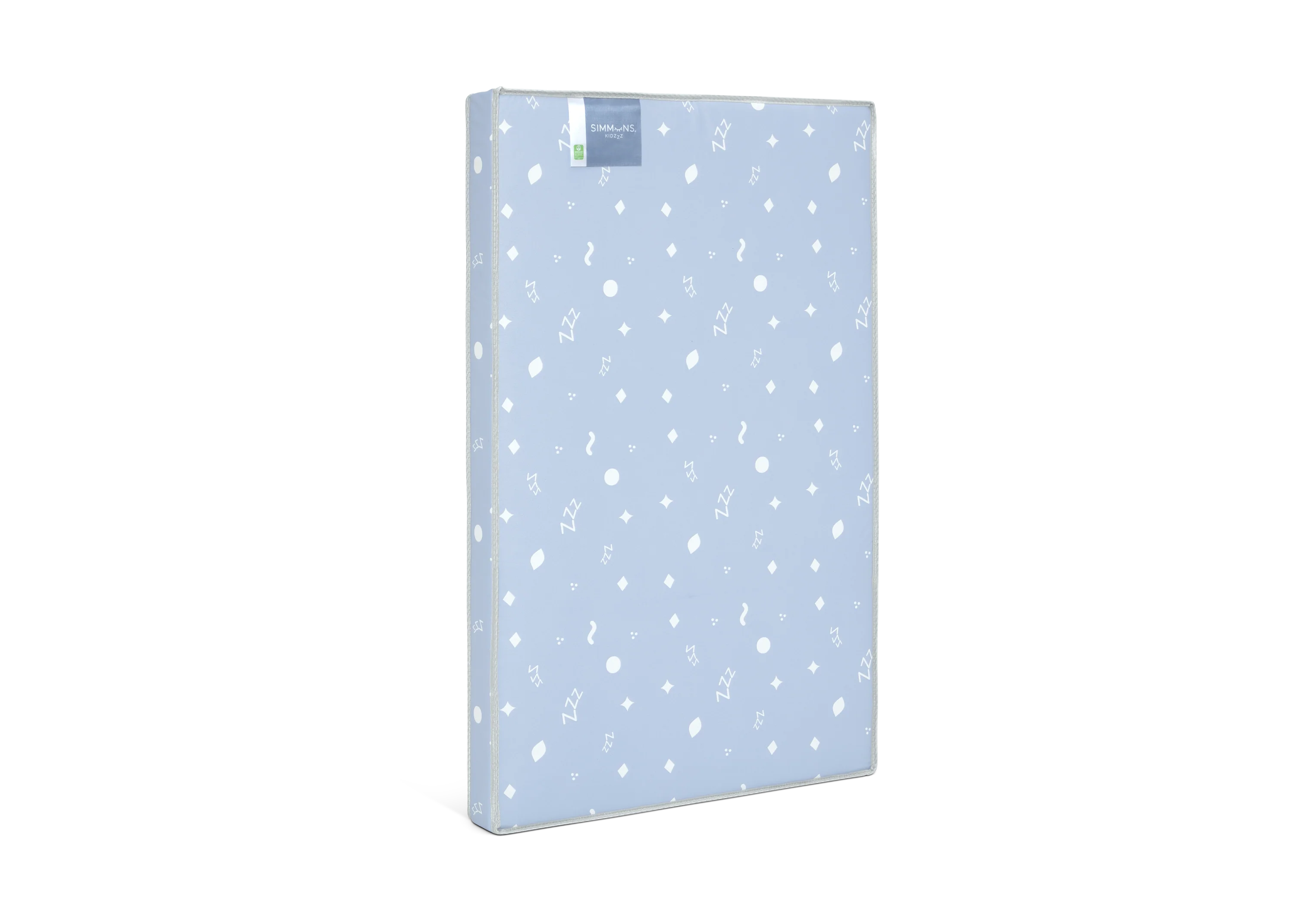 Simmons Kids® Soothing Nights 3-inch Mini/Portable Crib Mattress - Image 4