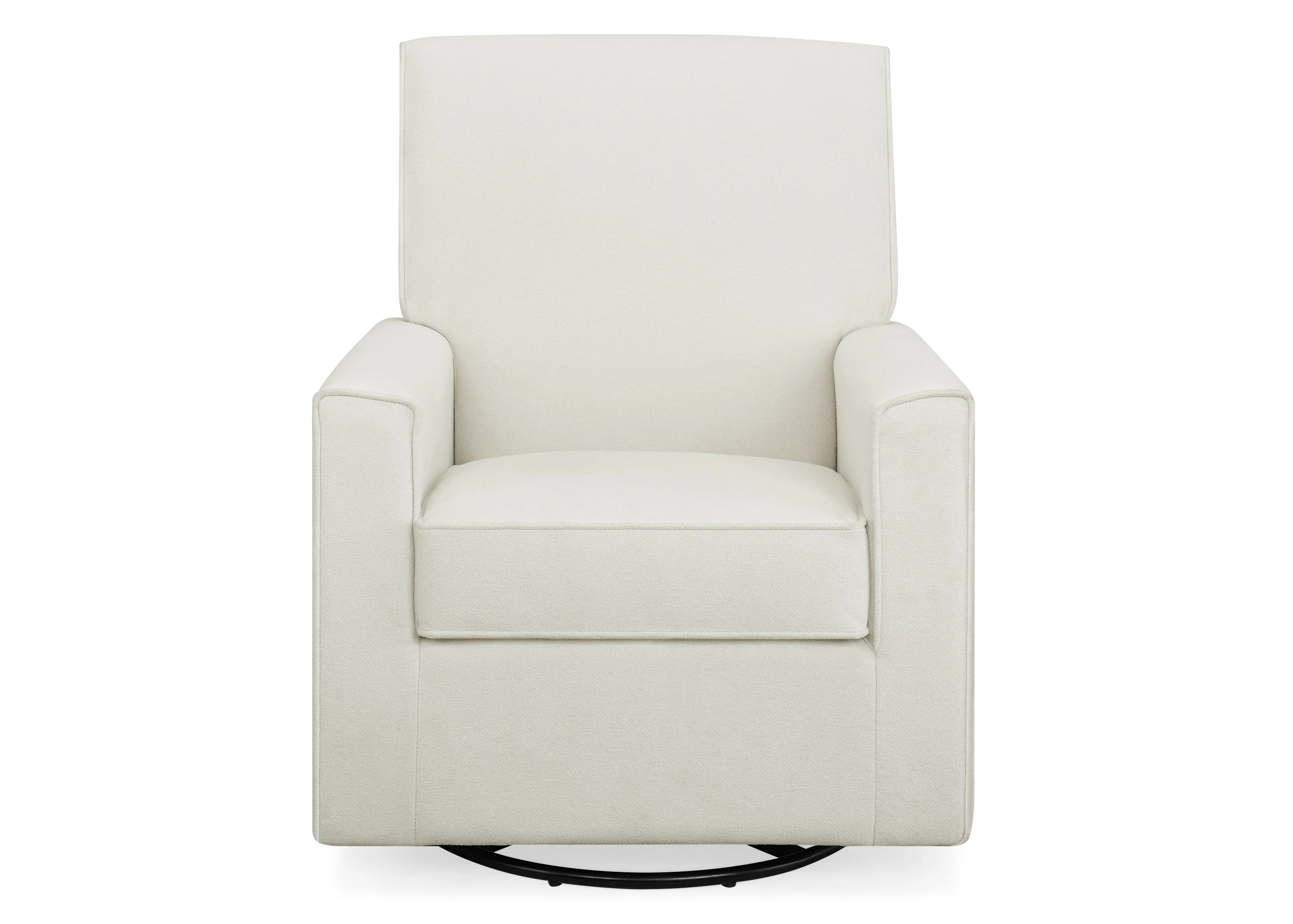 Sophie Nursery Glider Swivel Chair with LiveSmart Fabric - Image 14