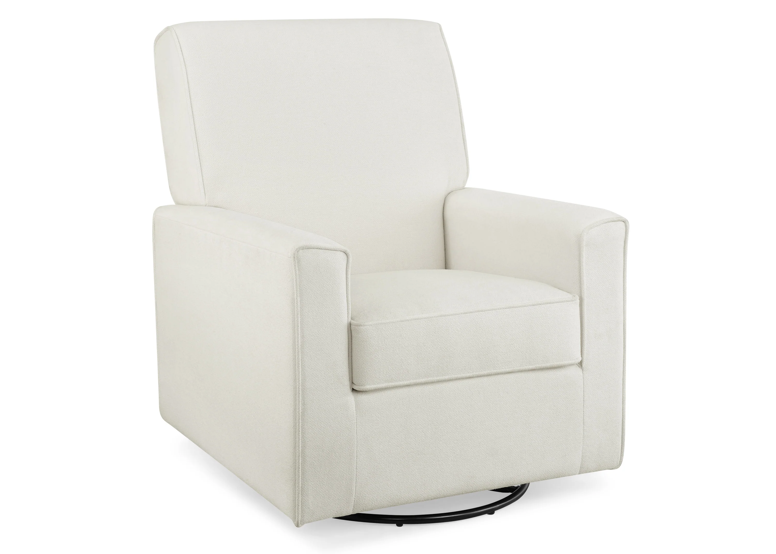 Sophie Nursery Glider Swivel Chair with LiveSmart Fabric - Image 15