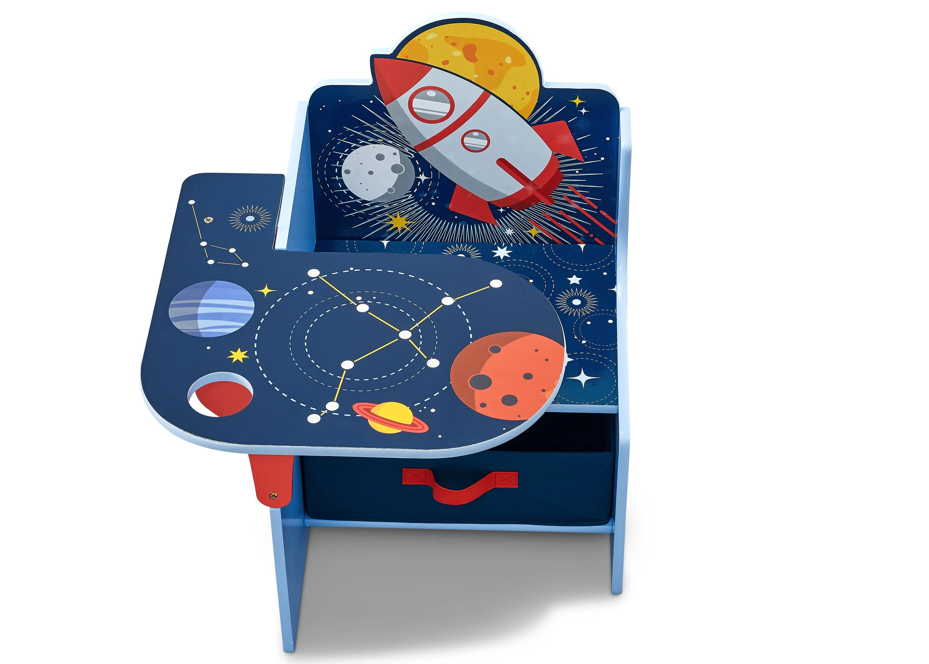 Space Adventures Chair Desk with Storage Bin - Image 4