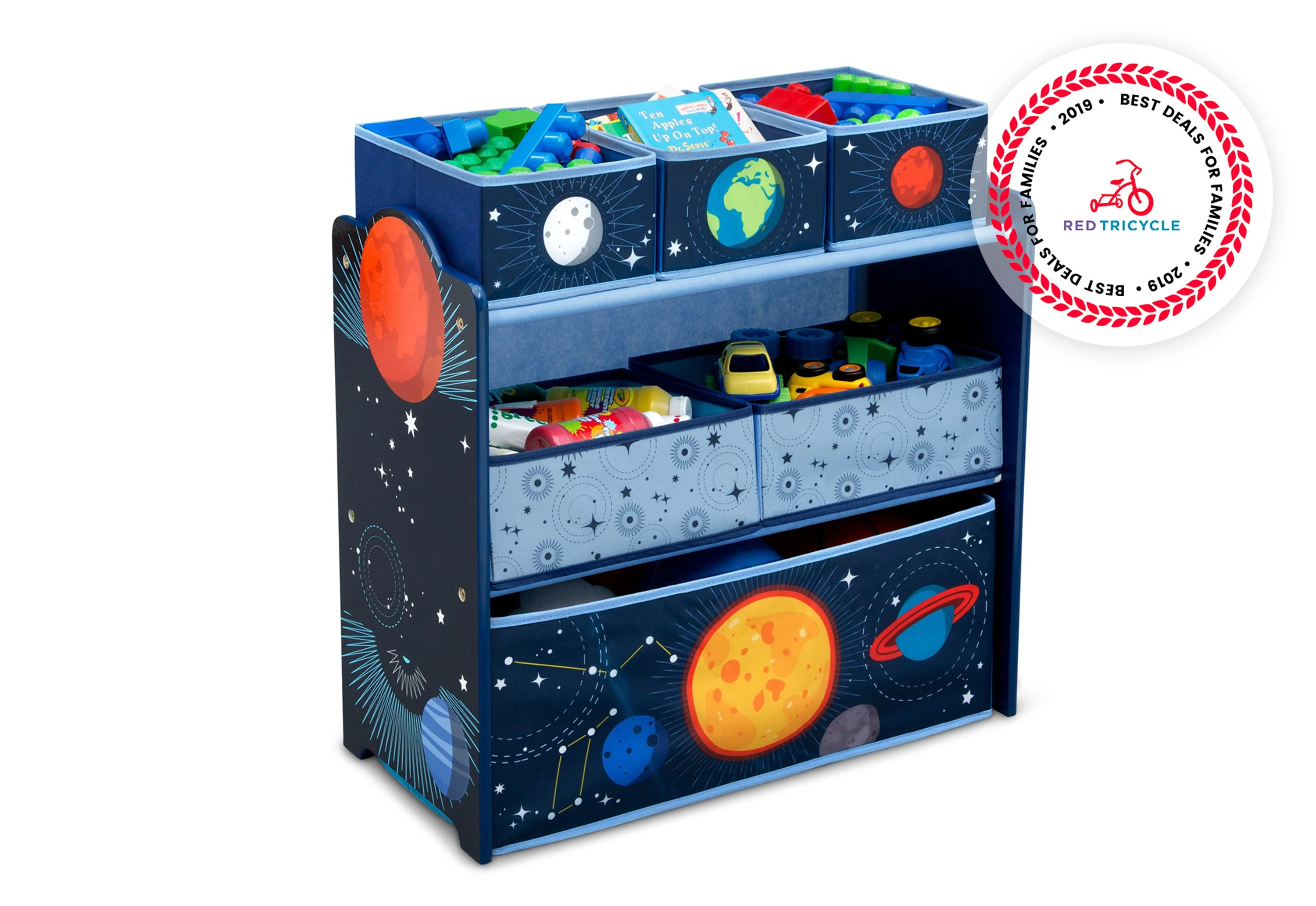 Space Adventures Design and Store Toy Organizer - Image 3