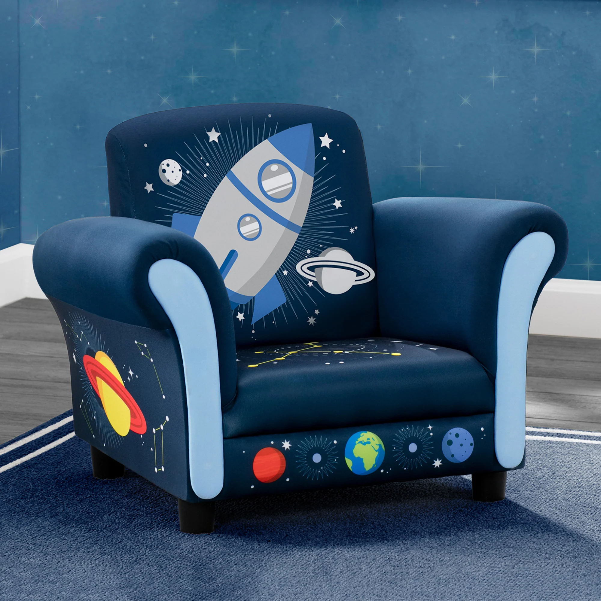 Space Adventures Kids Upholstered Chair - Image 7