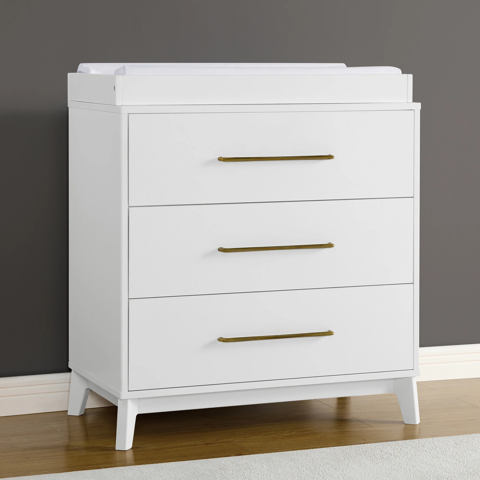 Spencer 3 Drawer Dresser with Changing Top and Interlocking Drawers - Image 15