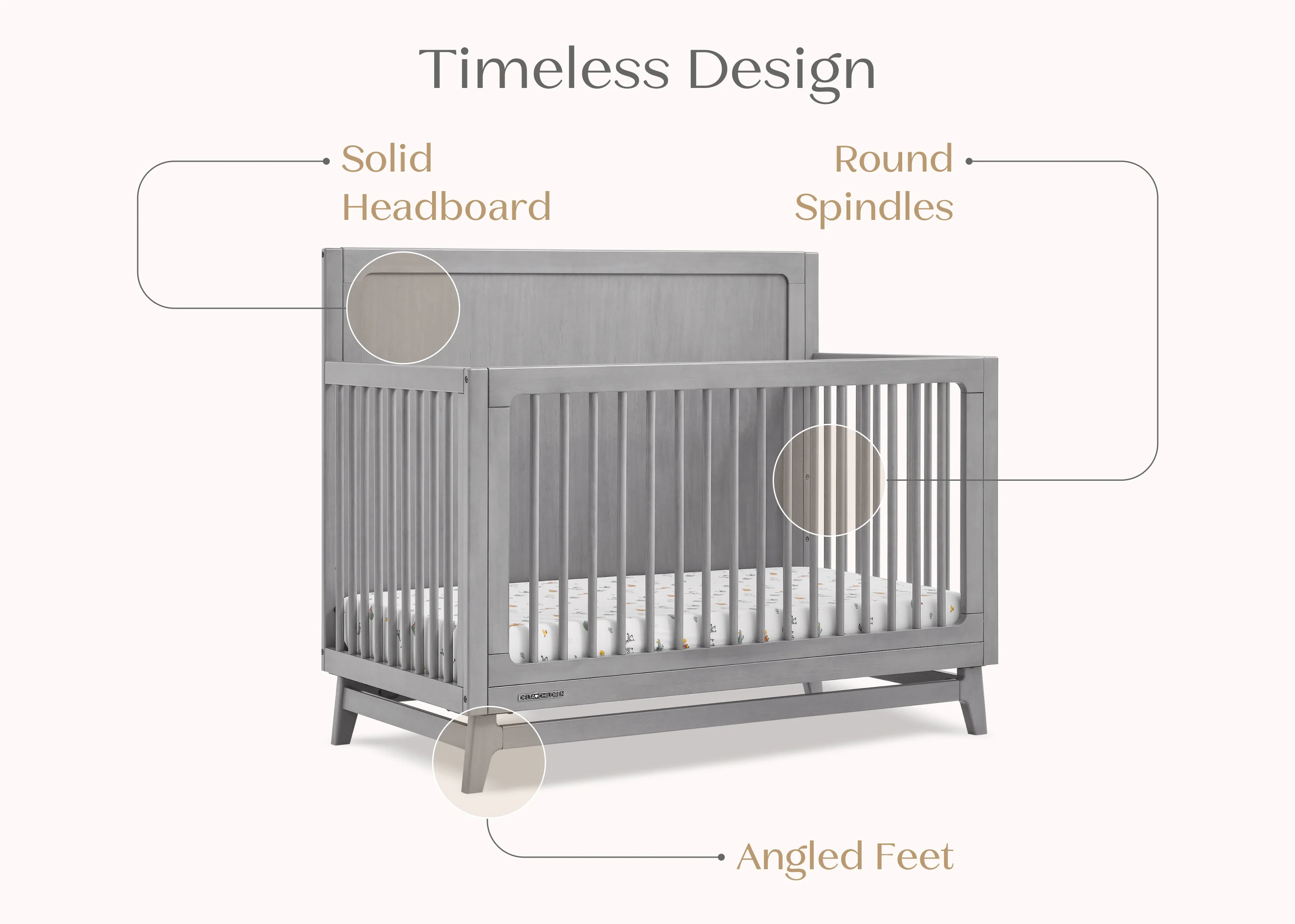 Spencer 6-in-1 Convertible Crib - Image 27