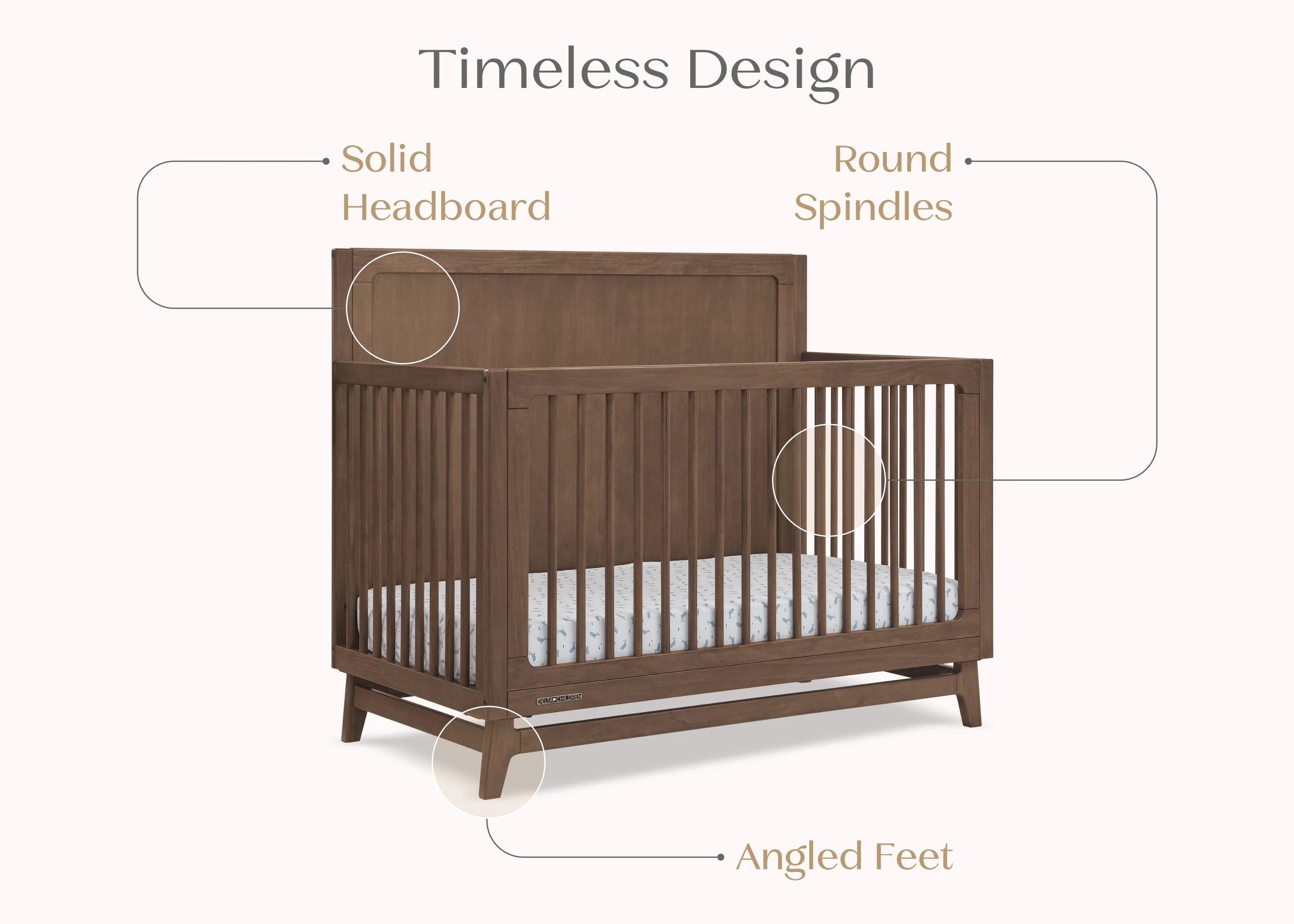 Spencer 6-in-1 Convertible Crib - Image 47
