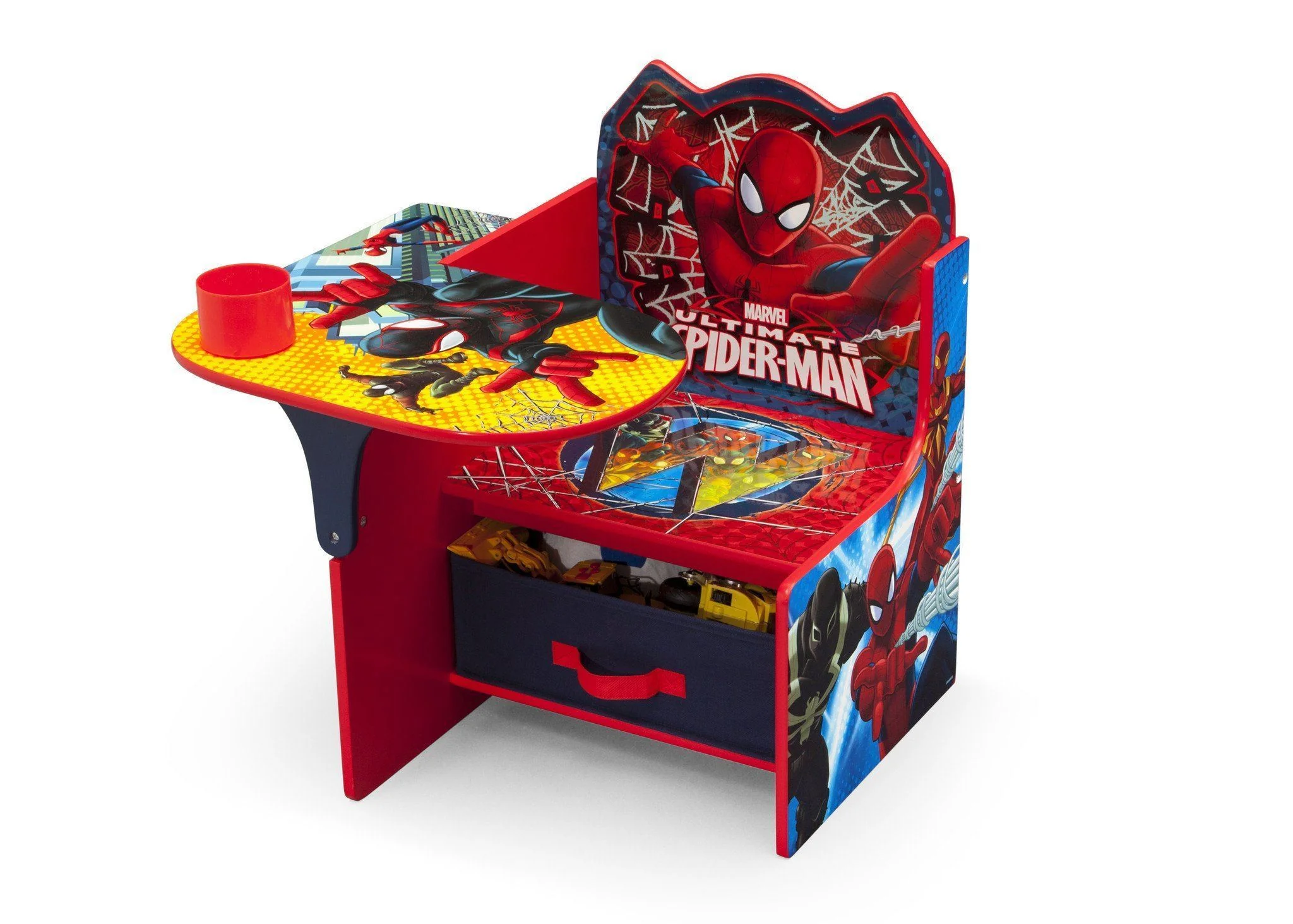 Spider-Man Chair Desk with Storage Bin - Image 3